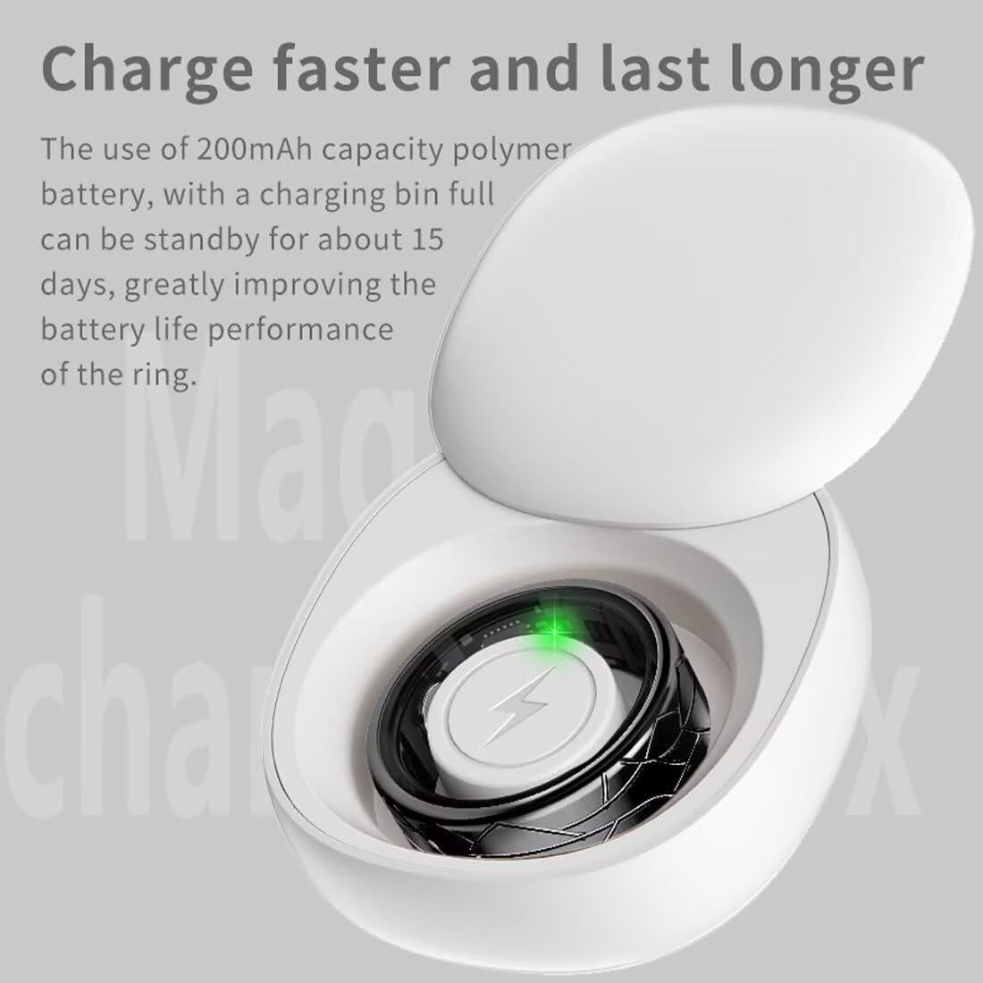 Anillo Inteligente Maibloln PX03 Negro - Salud y Fitness 5ATM