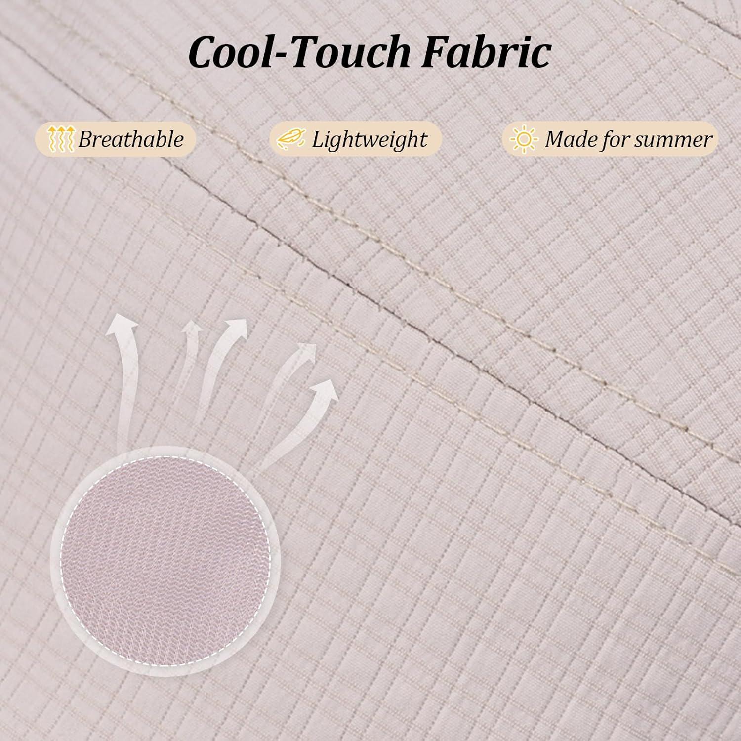 Sombrero de Cubo Wanheart para Mujeres UPF 50+ Ajustable Plegable