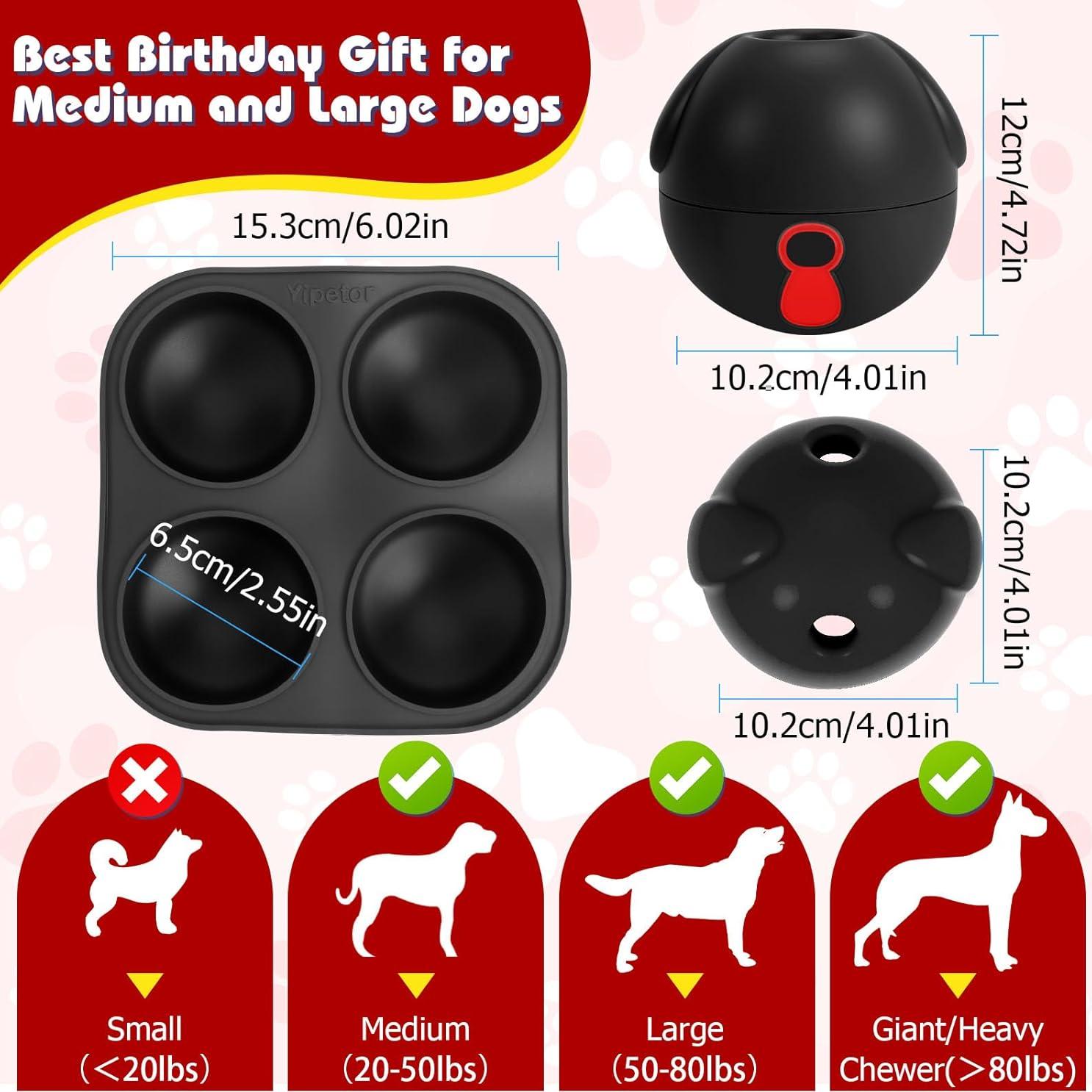 Juguete para Perros Yipetor 3 en 1 - Dispensador de Golosinas y Plato de Lamer