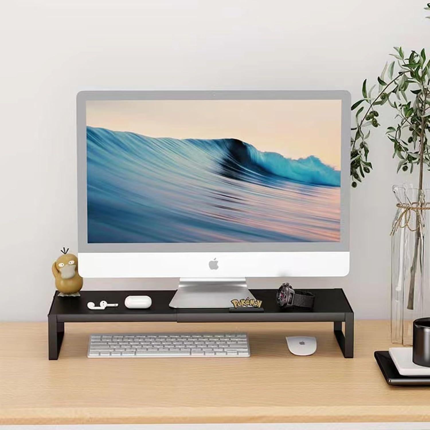 Soporte de Monitor Ajustable PHAETHORNIS GUY Negro 1.11kg