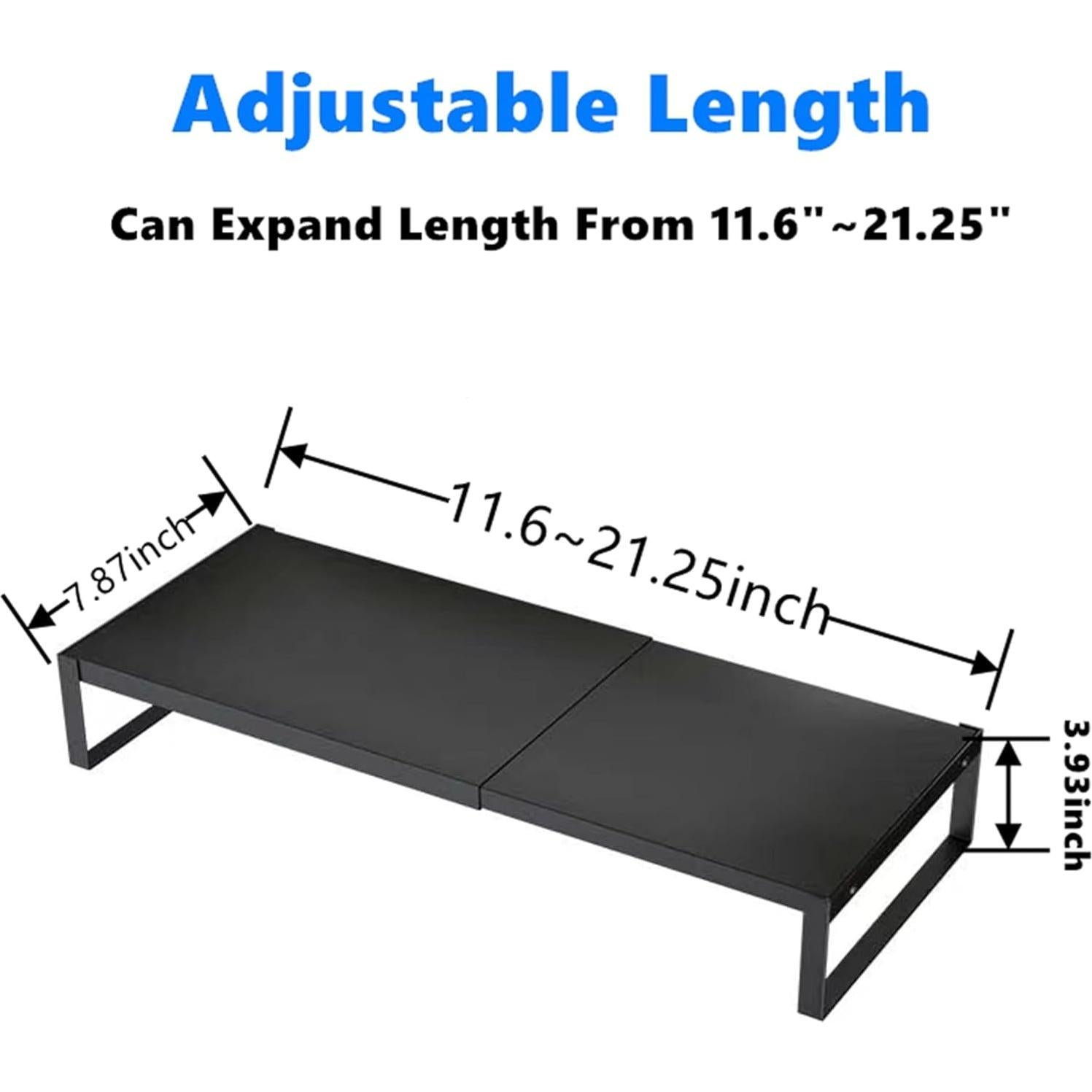 Soporte de Monitor Ajustable PHAETHORNIS GUY Negro 1.11kg
