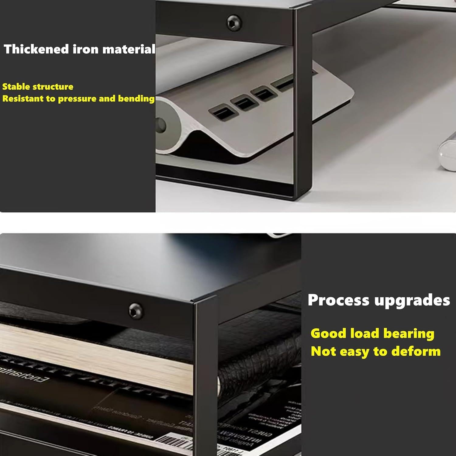 Soporte de Monitor Ajustable PHAETHORNIS GUY Negro 1.11kg