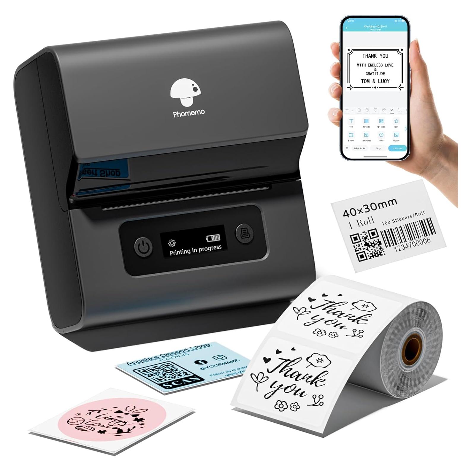 Impresora de Etiquetas Térmica Phomemo M221 Bluetooth 3"