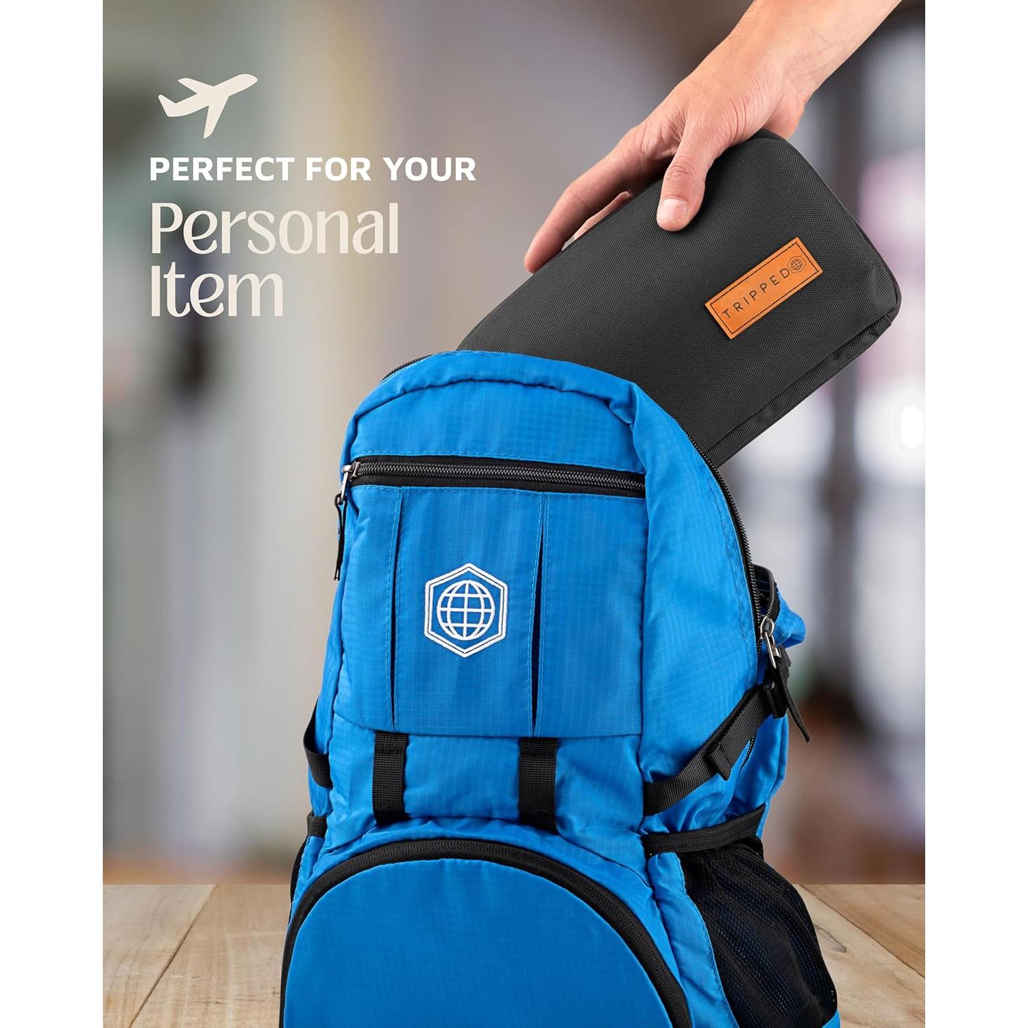 Organizador de Electrónica TRIPPED - Estuche de Viaje Negro