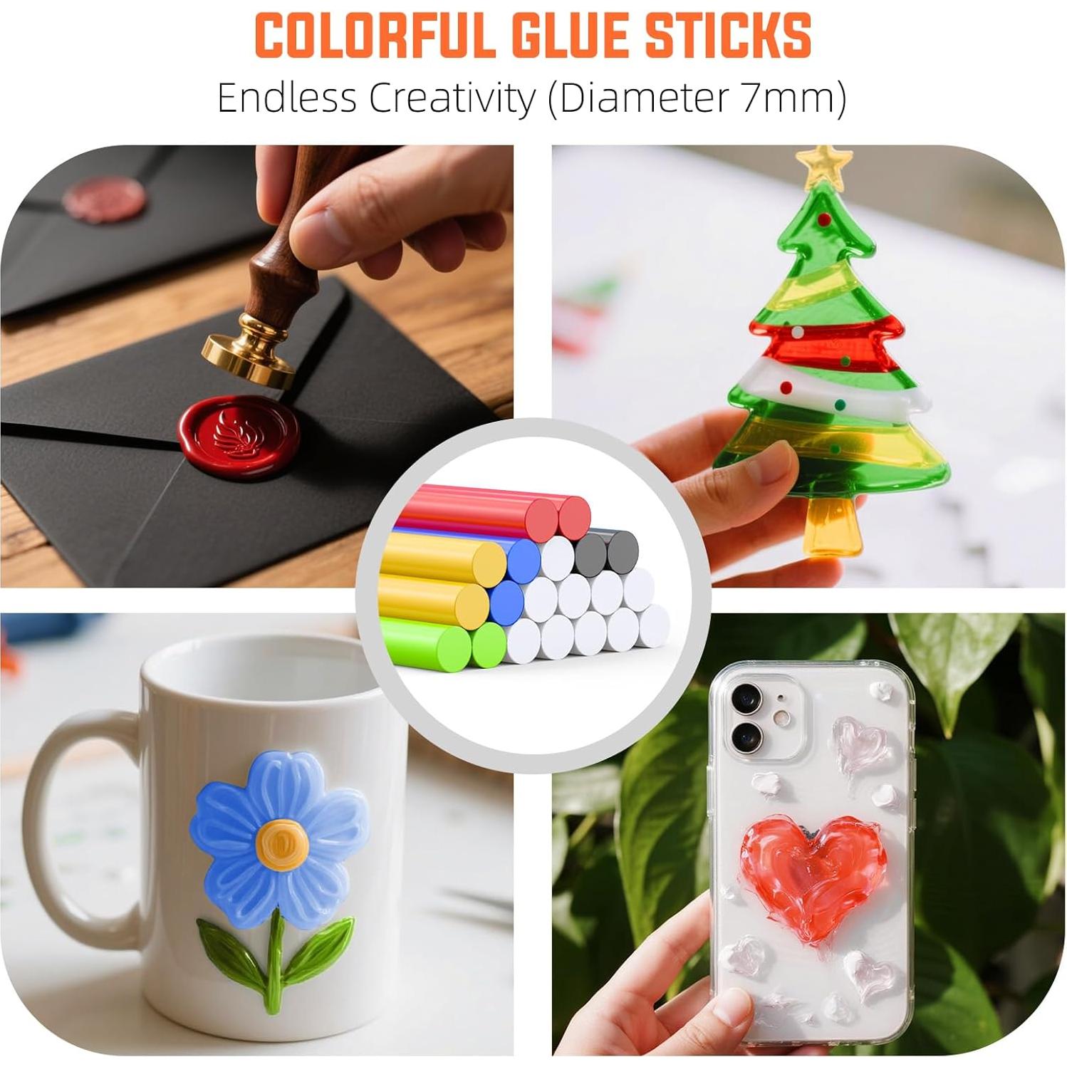 Pistola de Pegamento Caliente Inalámbrica Katerk 2500mAh 30s