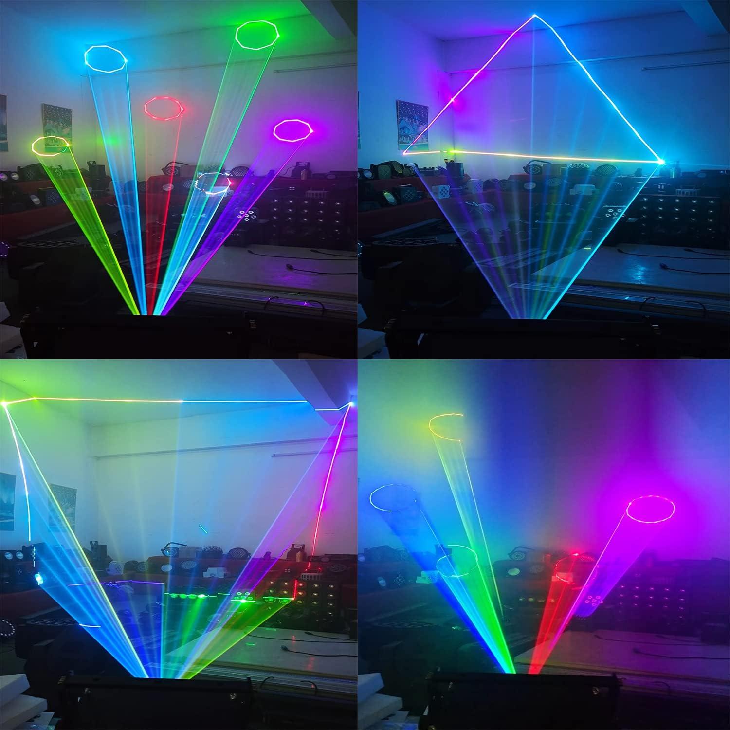 Luz de Efecto RGB JUNMAN 5W para Escenarios y Fiestas