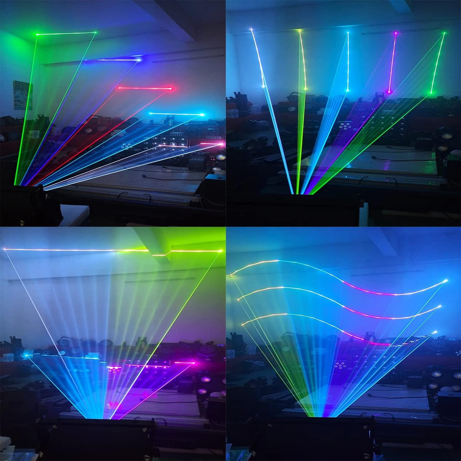 Luz de Efecto RGB JUNMAN 5W para Escenarios y Fiestas