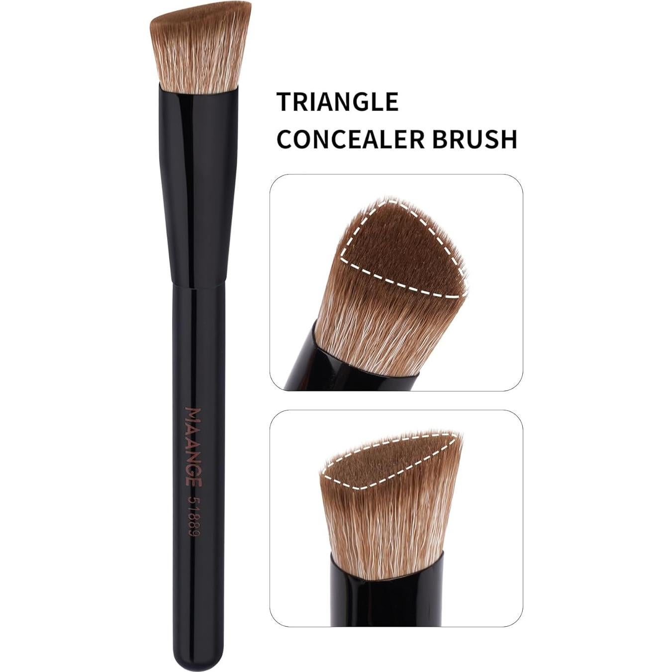 Juego de Brochas de Maquillaje MAANGE 4 Pcs Alta Calidad