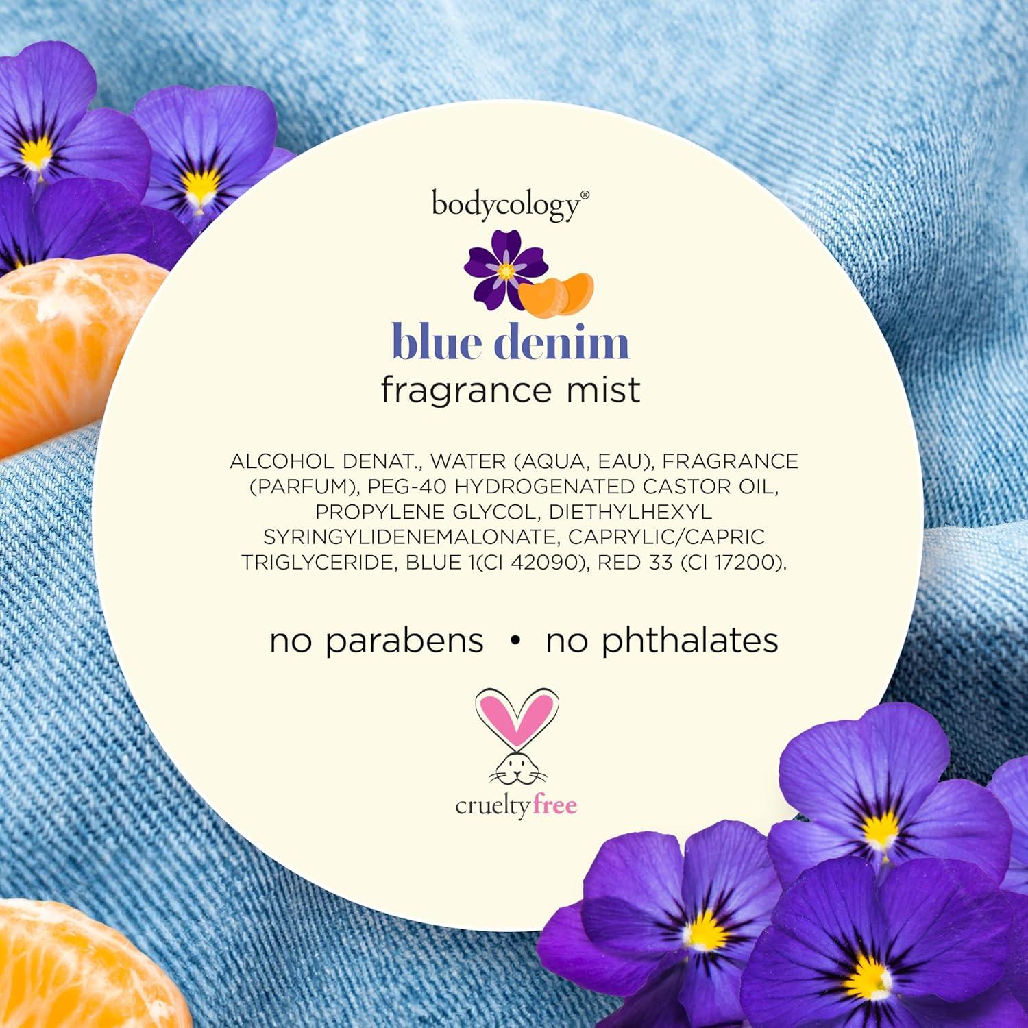 Bruma Corporal Bodycology Denim Azul 236 ml - Pack 2