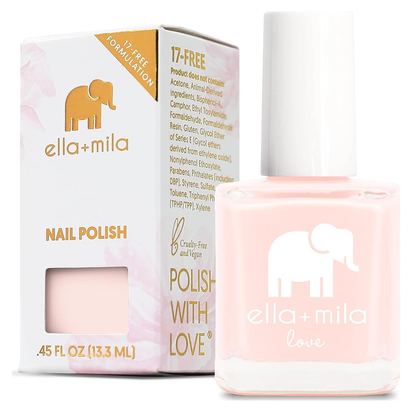 Esmalte de Uñas Profesional ella+mila Rosa Pálido 13.3 ml