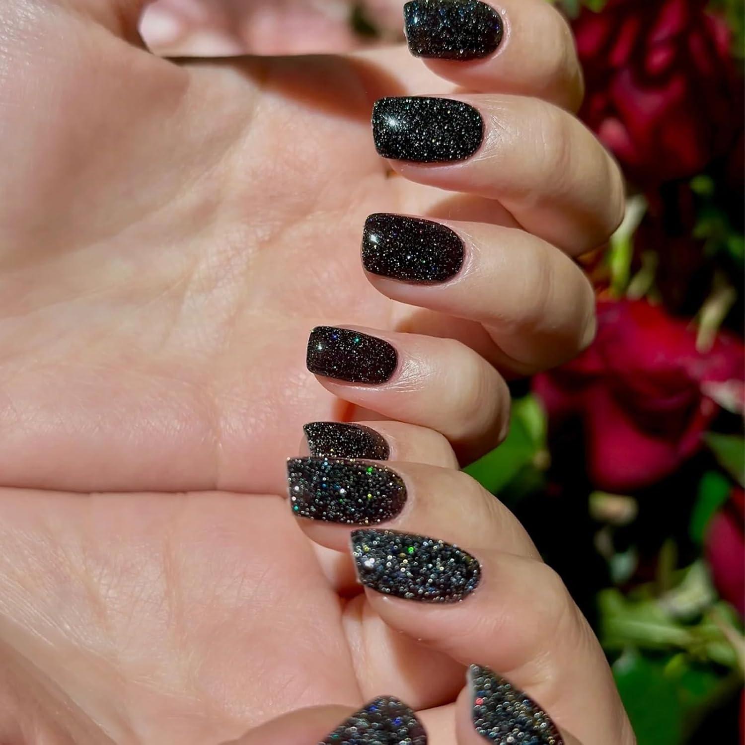 Esmalte de Uñas COSMOO Negro Brillante 12ml Vegano Secado Rápido