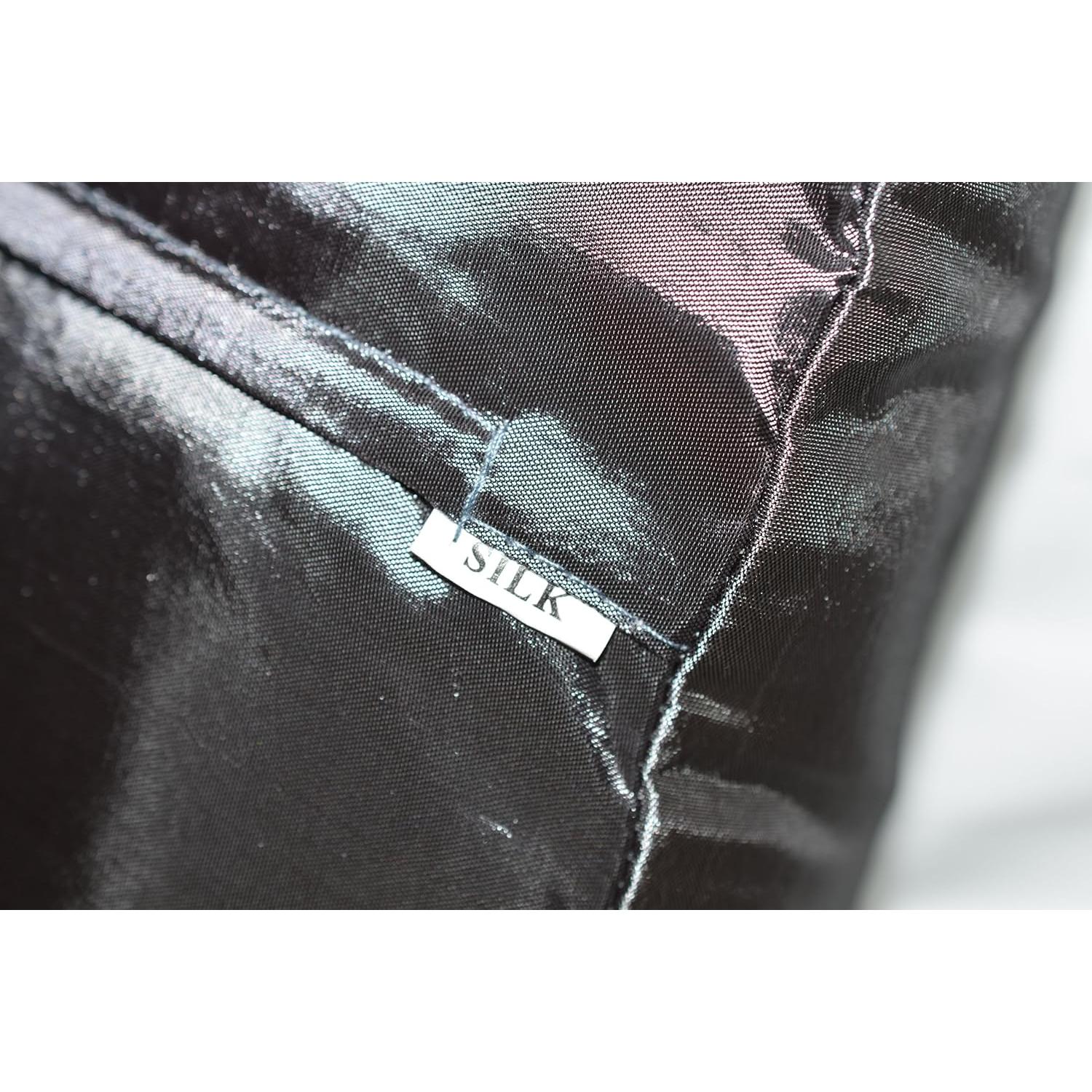 Funda de Cojín Decorativa Avarada Elefante 40x40 cm Negro Rojo