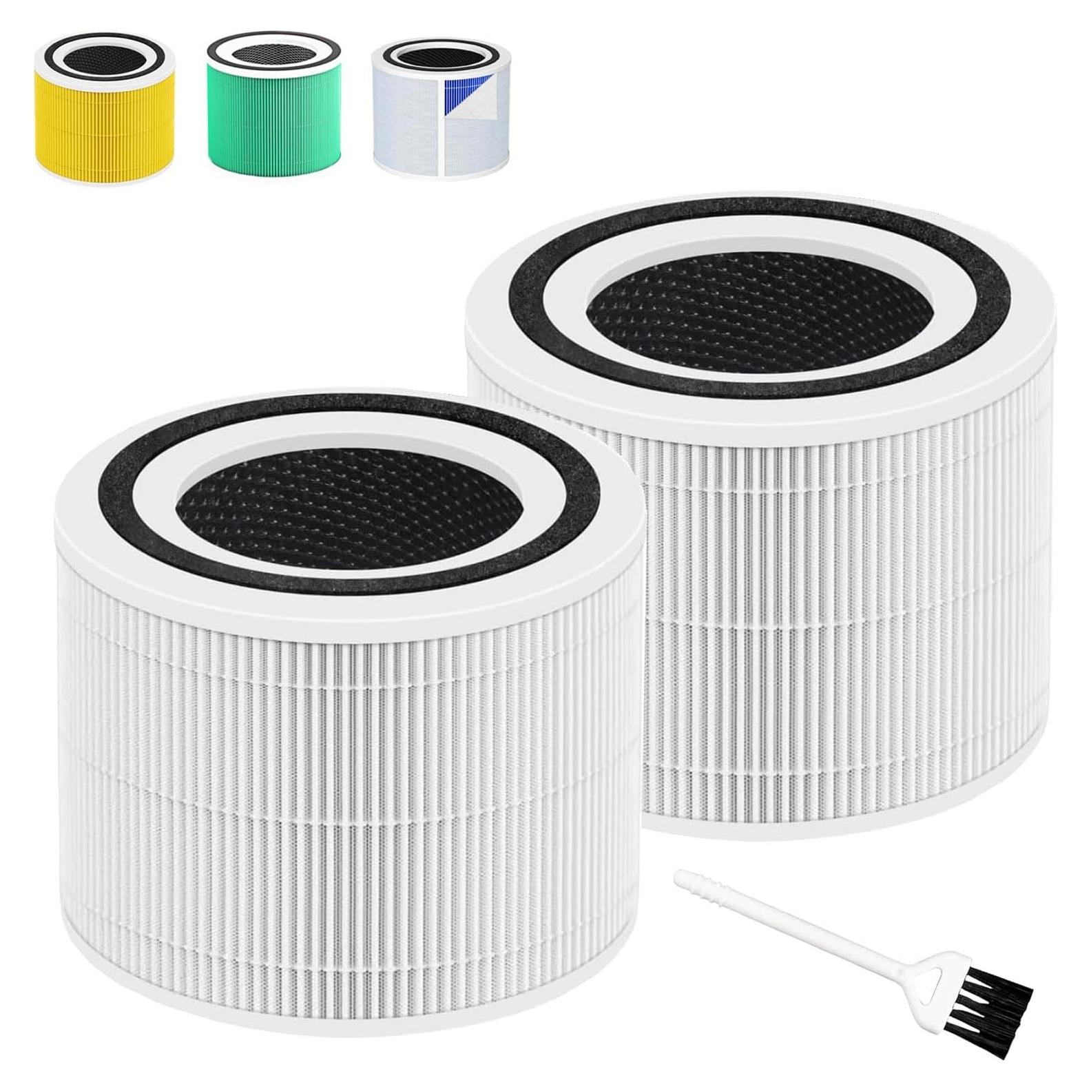 Filtro de Reemplazo HEPA H13 STARRYIPAO para Purificador LEVOIT Core 300 - 2 Piezas