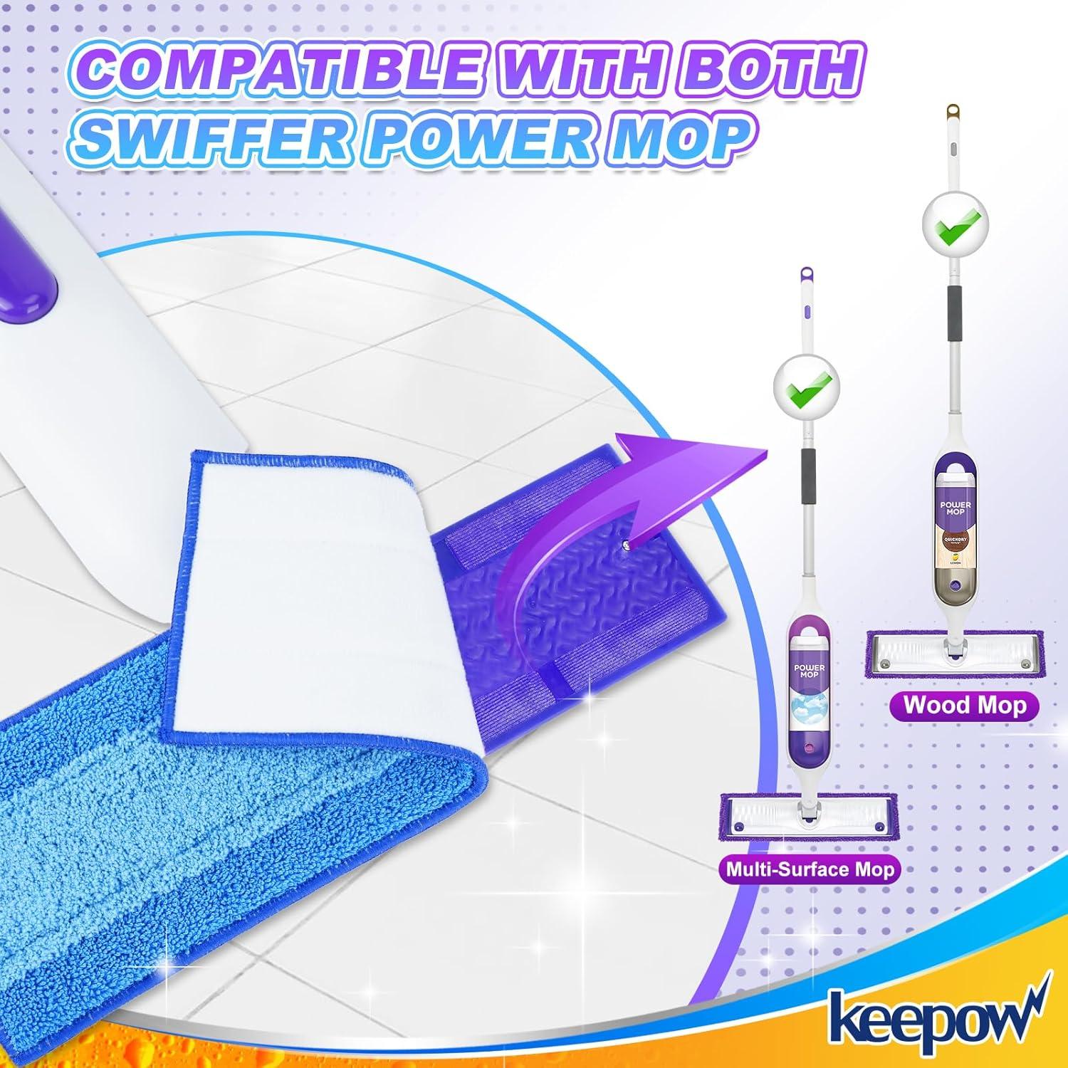 Paños de Mopa Reutilizables KEEPOW 5 Unidades 33-38 cm