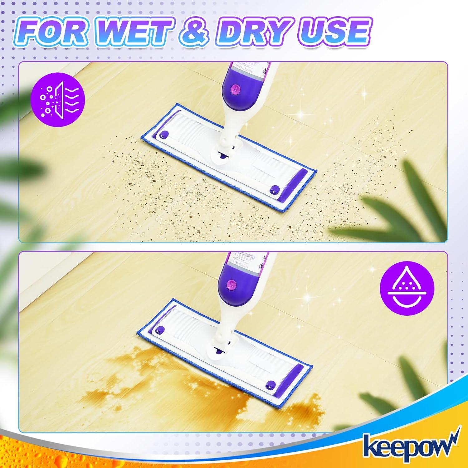 Paños de Mopa Reutilizables KEEPOW 5 Unidades 33-38 cm