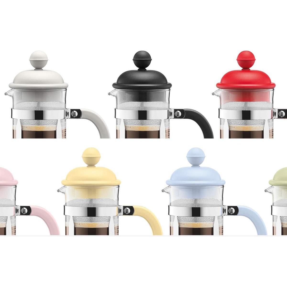 Cafetera Prensa Francesa Bodum CAFFETTIERA 3 Tazas 0.35L Blanca