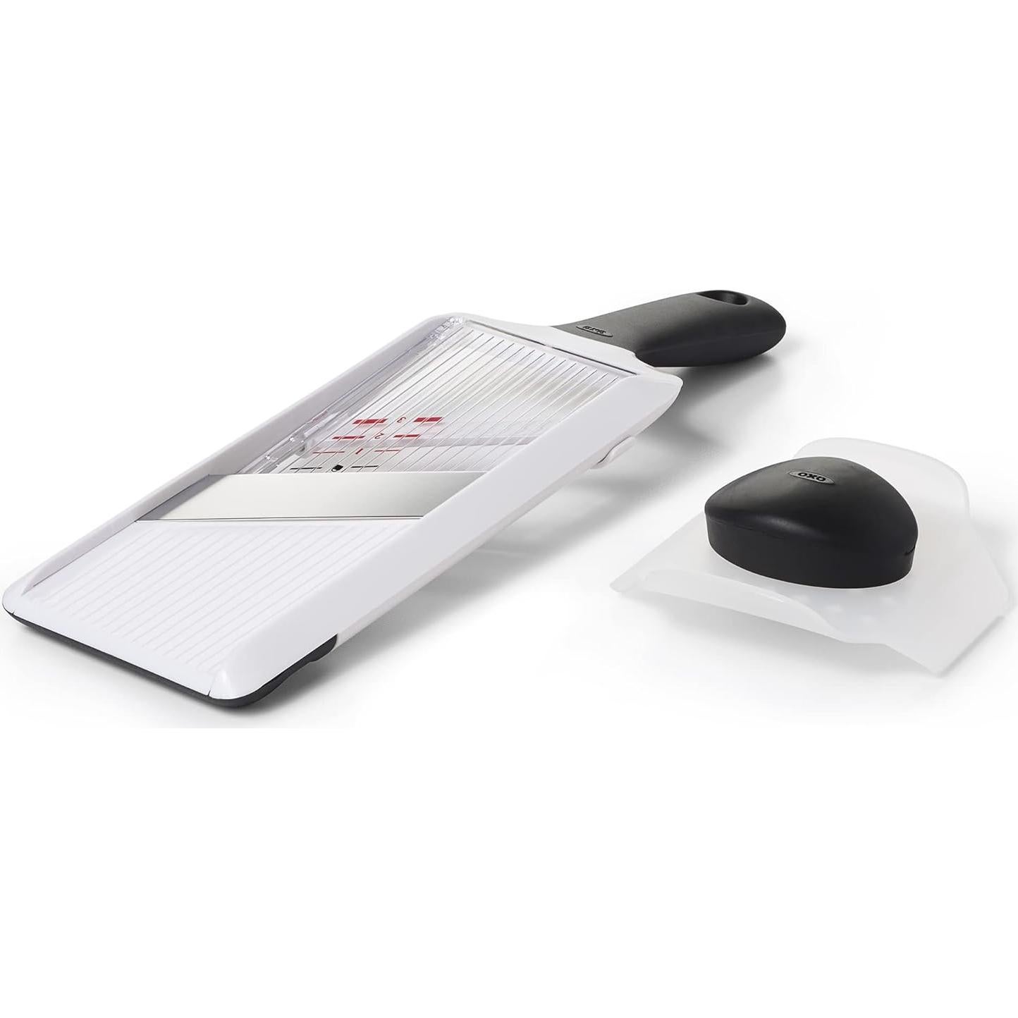 Mandolina y Rallador OXO Good Grips - Acero Inoxidable Ajustable