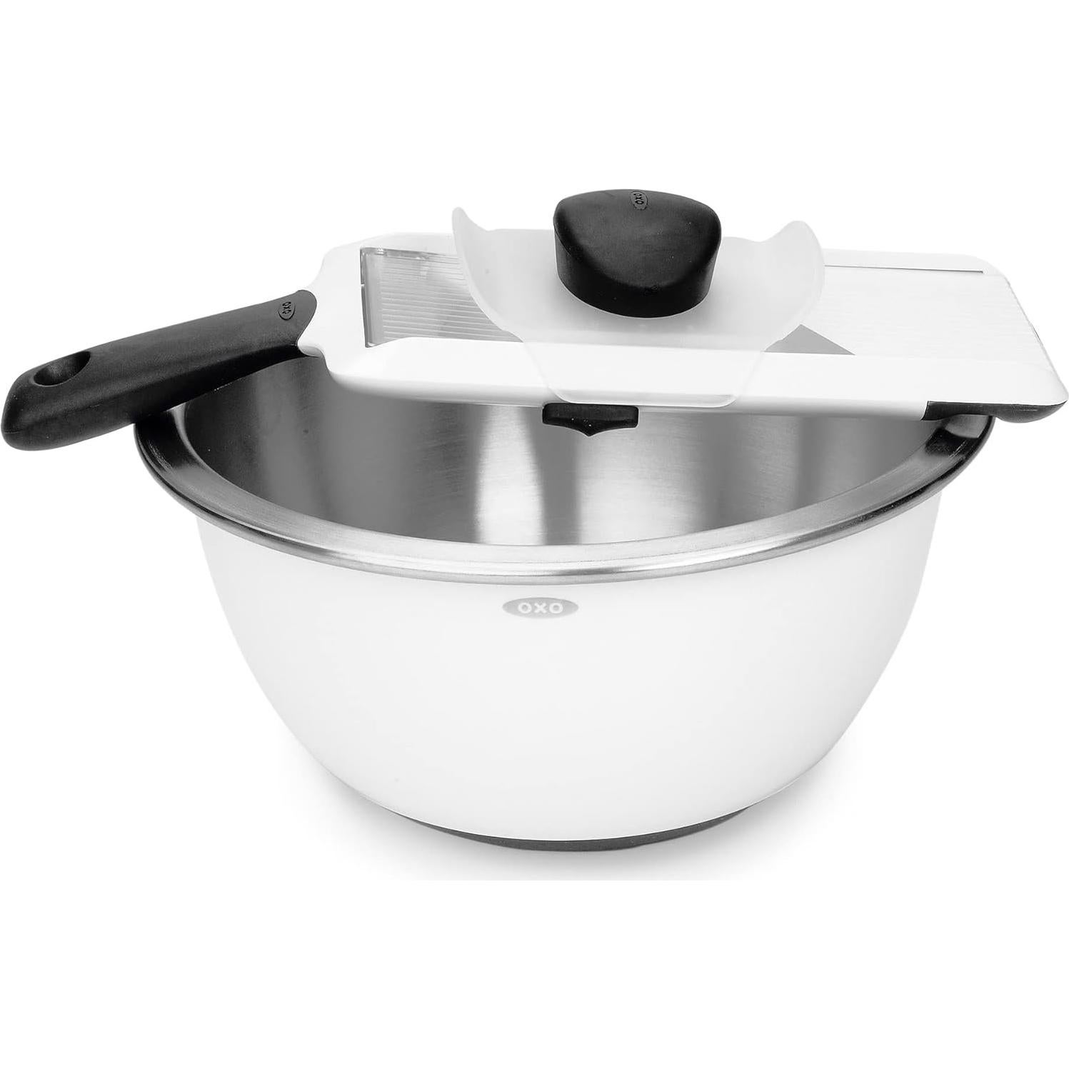 Mandolina y Rallador OXO Good Grips - Acero Inoxidable Ajustable