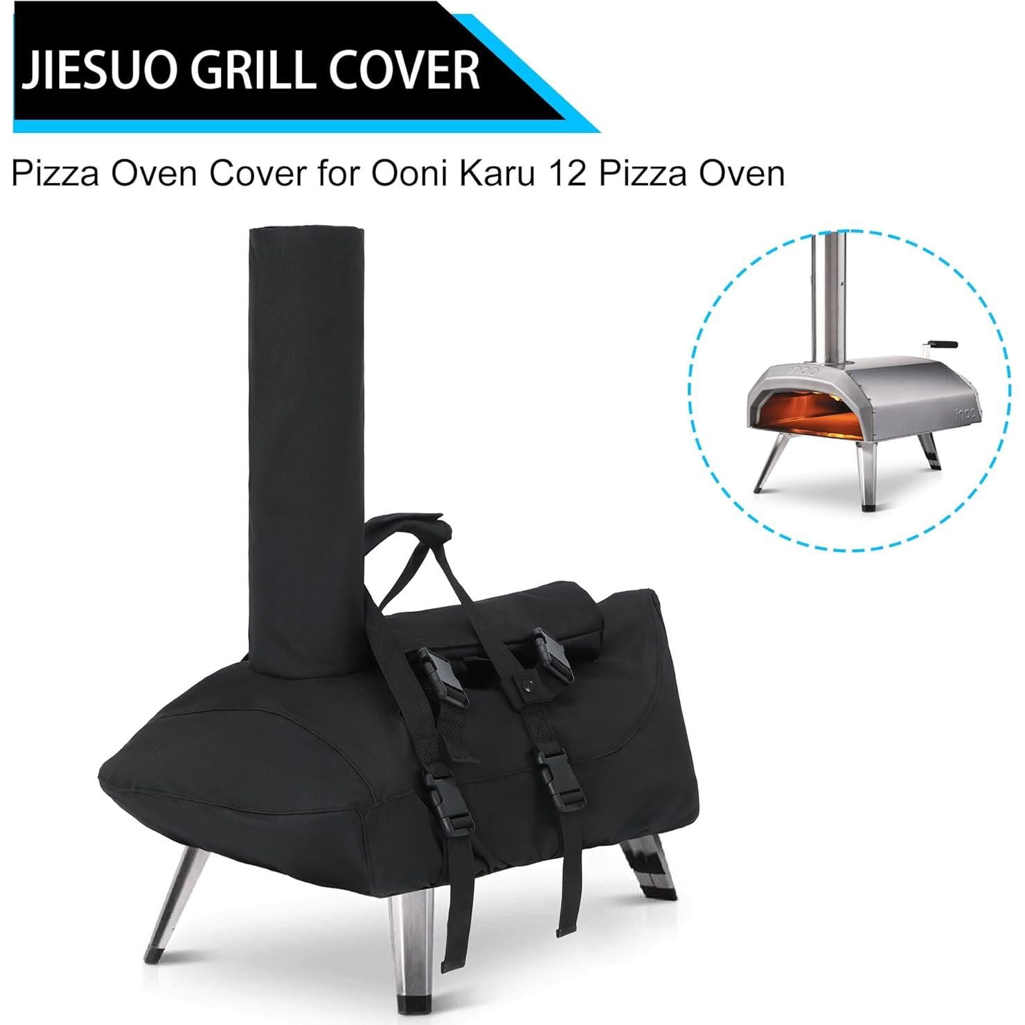Cubierta Impermeable JIESUO para Horno de Pizza Ooni Karu 12