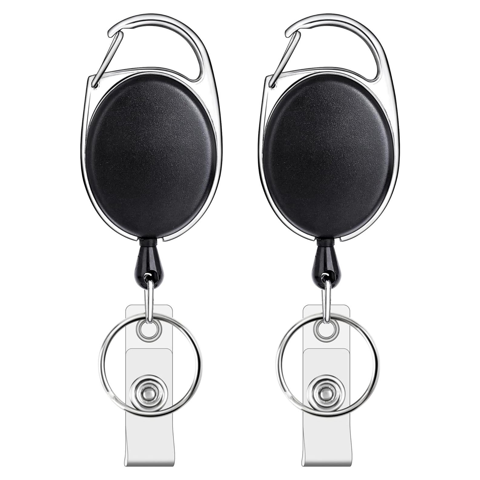 Carrete Insignia Teskyer 2 Pack Resistente con Clip y Llavero