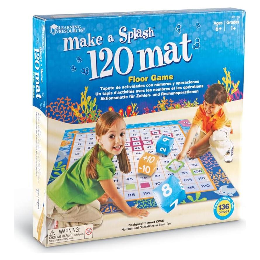 Juego de Piso Matemáticas Learning Resources 1.22m Interactivo