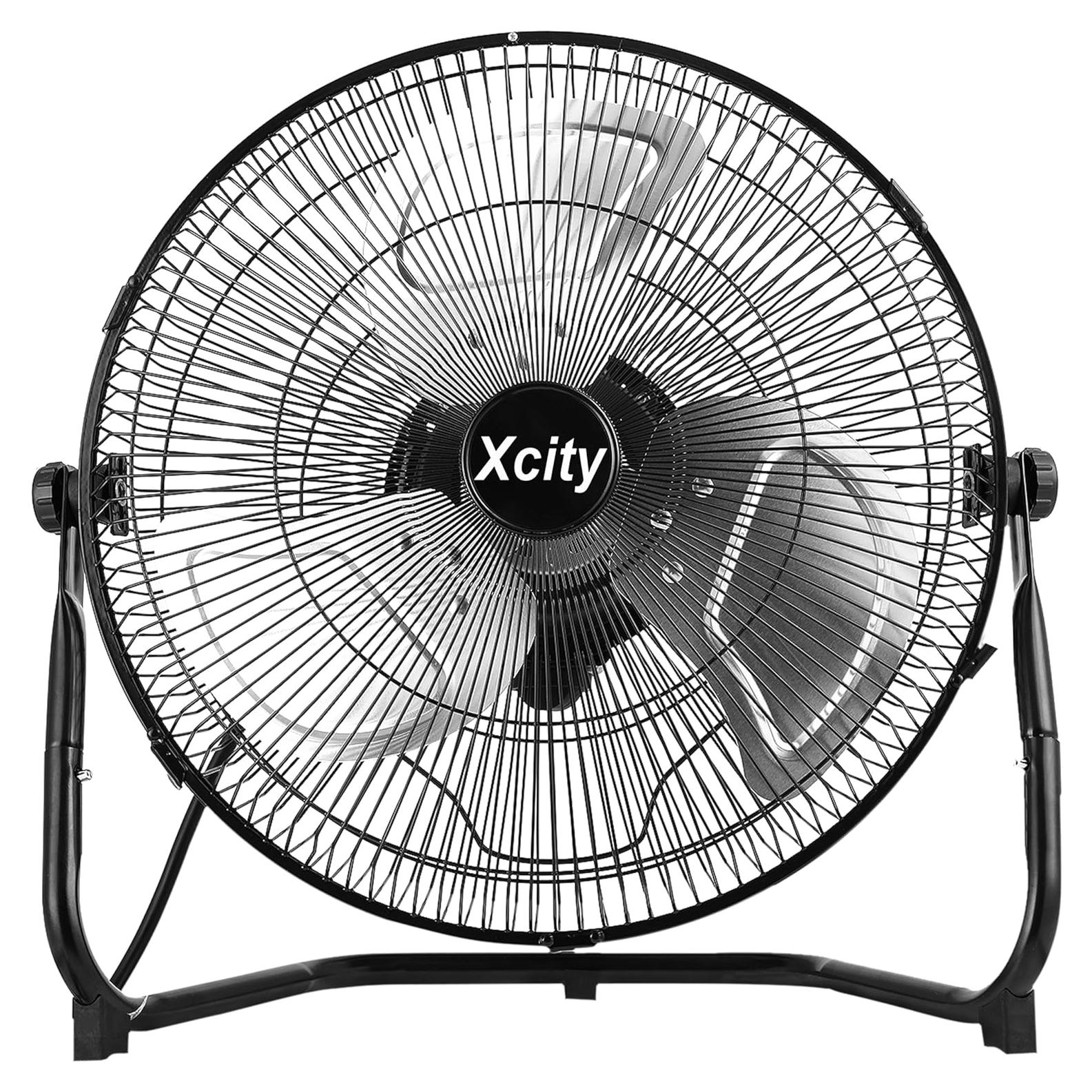 Ventilador de Piso Industrial Xcity 30 cm 1800 CFM 3 Velocidades