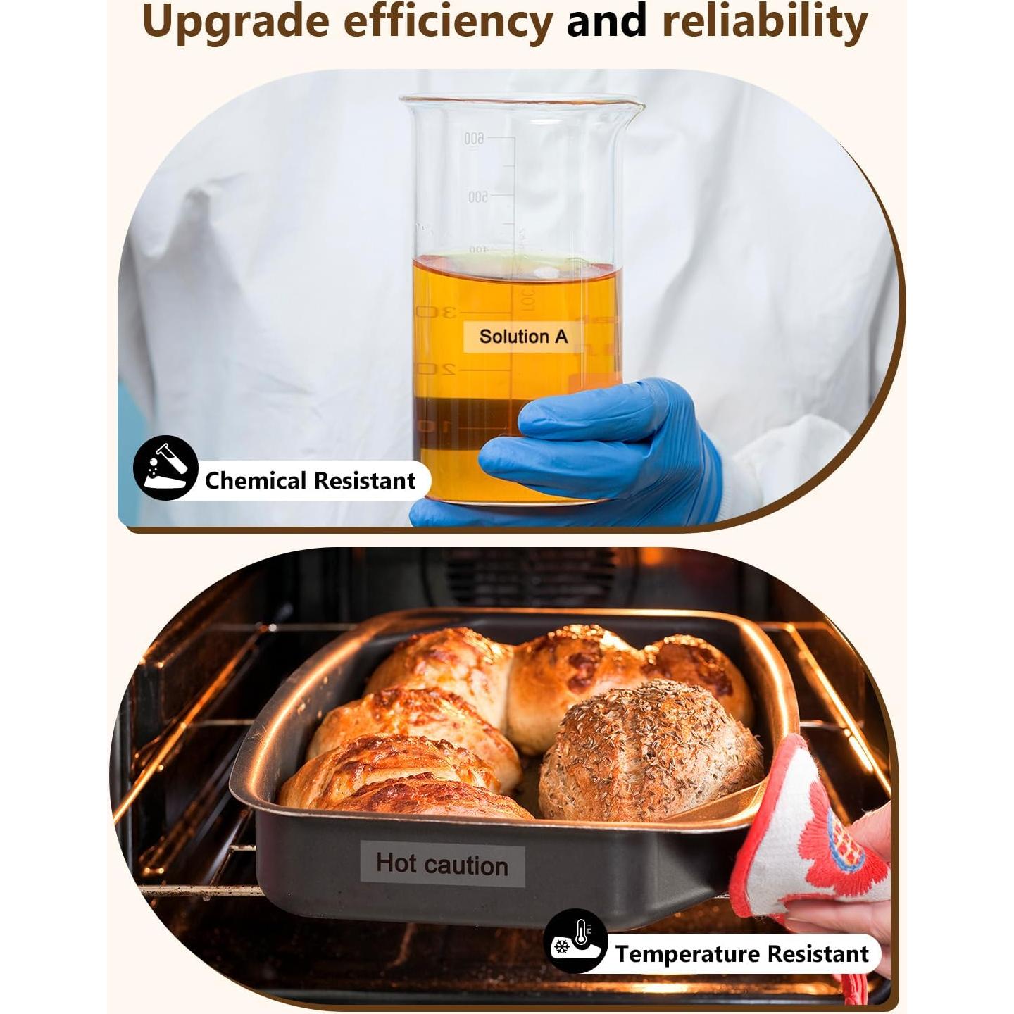 4 Cintas de Etiquetas Brother Tze-131 12mm Negro Transparente