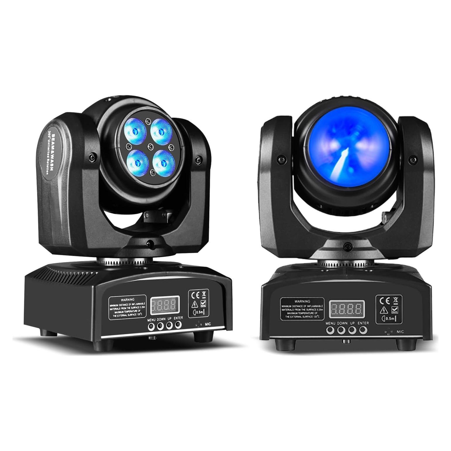 Luz LED Cabeza Móvil XFALIGHTS 100W Doble Lado RGBW