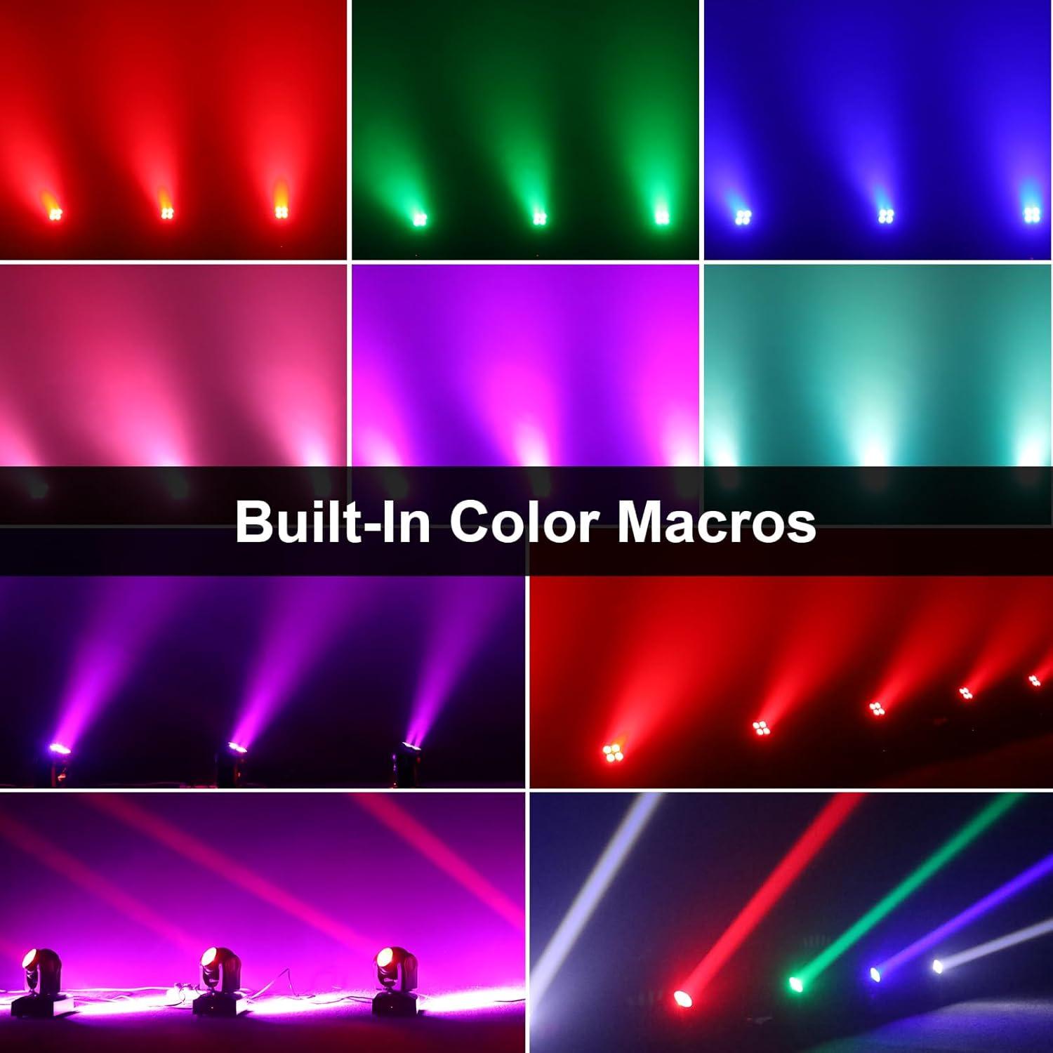 Luz LED Cabeza Móvil XFALIGHTS 100W Doble Lado RGBW