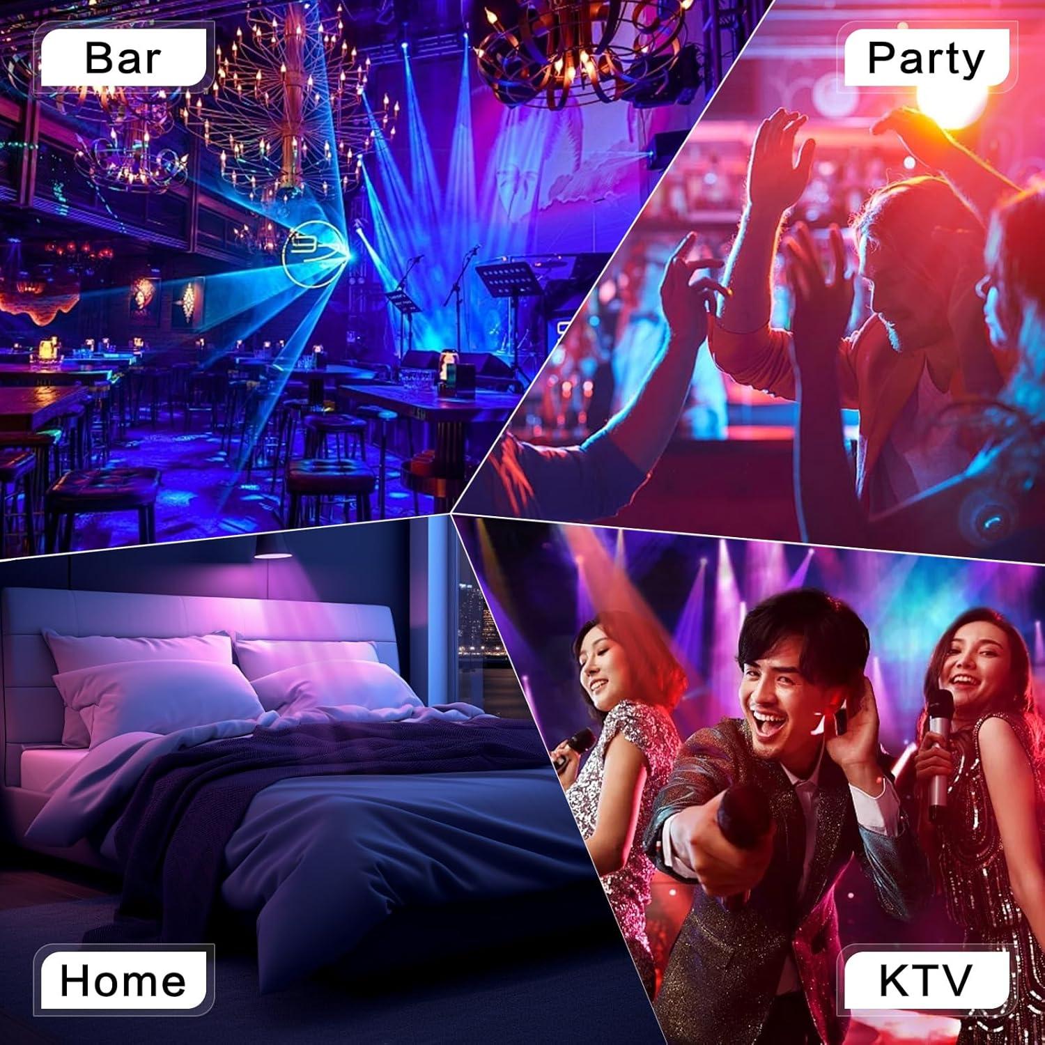 Luz LED Cabeza Móvil XFALIGHTS 100W Doble Lado RGBW