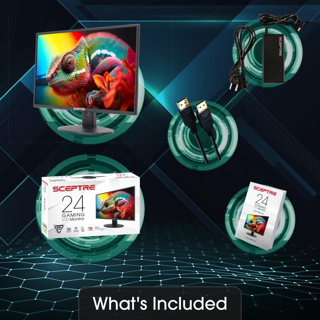 Monitor Sceptre E248W-FW100TR 24" 100Hz 1ms HDMI VGA