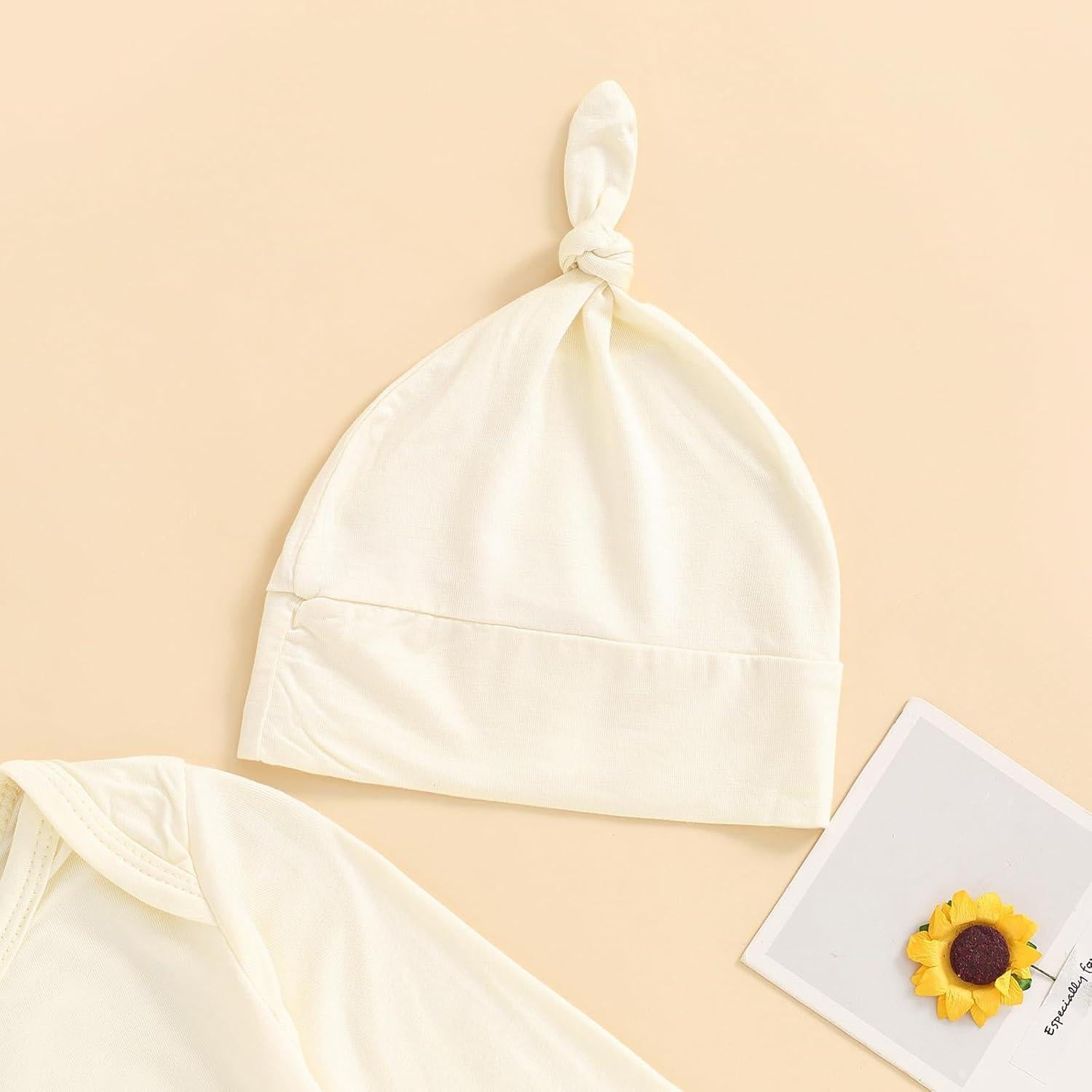 Conjunto Saco Anudado Bebé Merqwadd 0-3 Meses 2 Paquetes