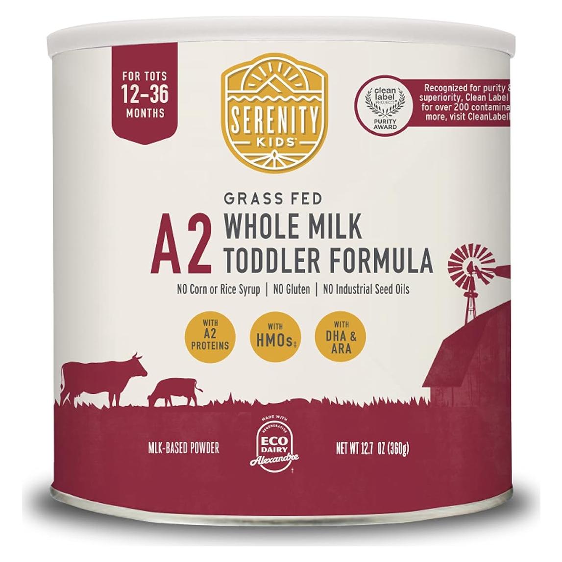 Fórmula A2 Leche Entera Serenity Kids 360g - Orgánica