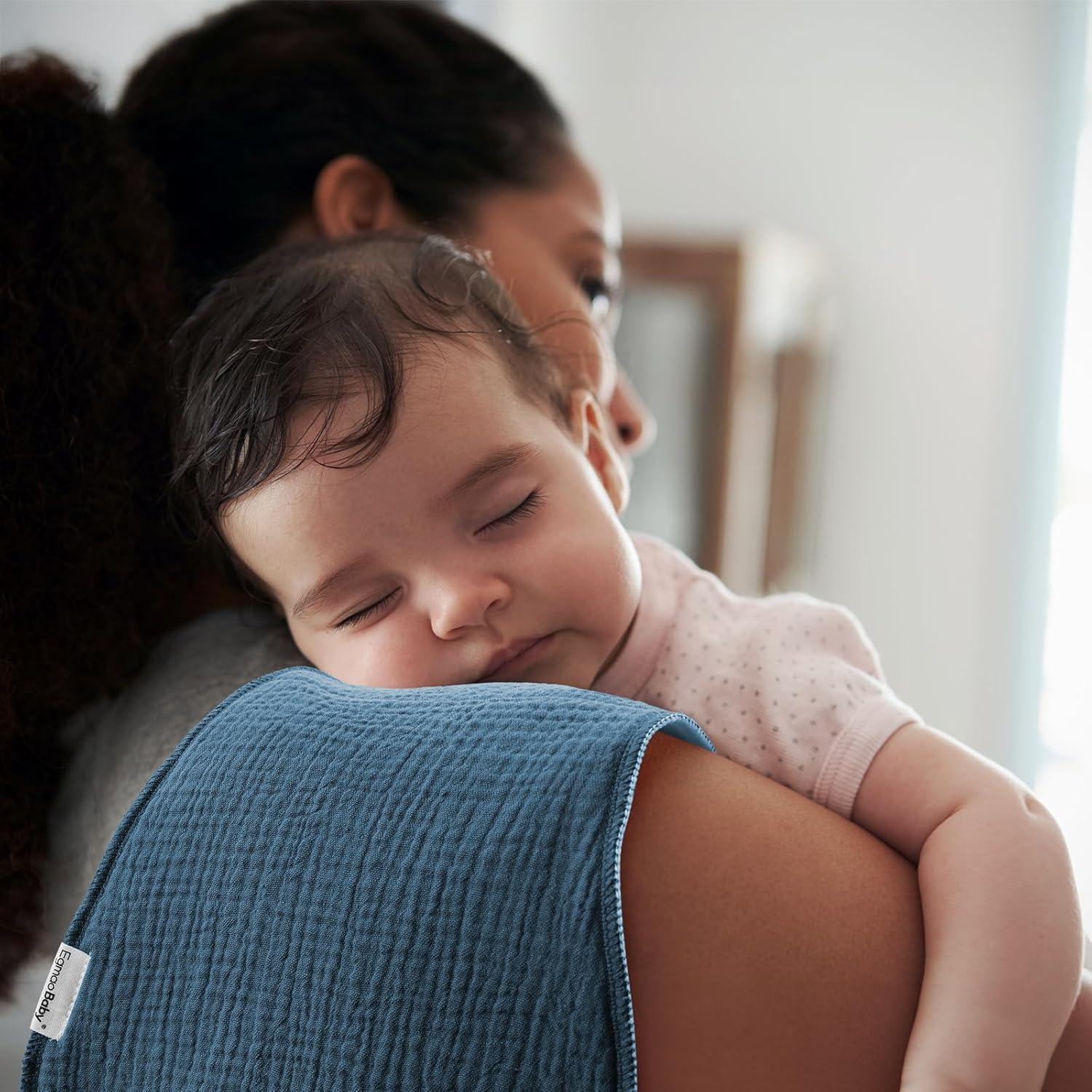Paños de Eructo Muselina Orgánica Egmao Baby 10 Piezas