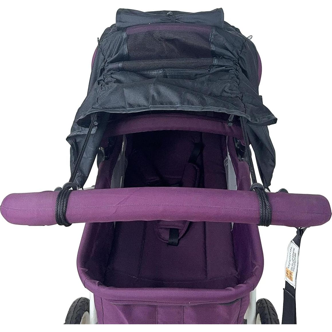 Cubierta Sombra Universal para Cochecito Bebé LLUFO - Negro