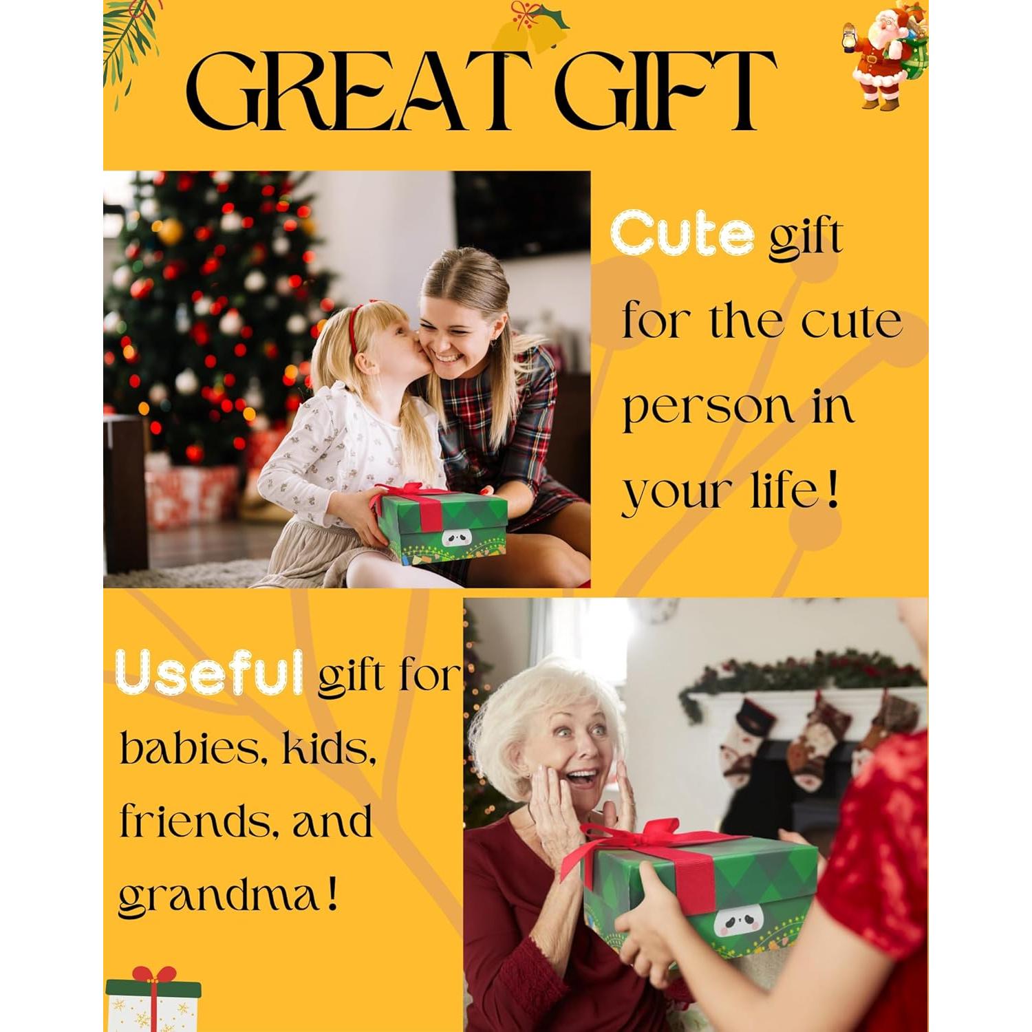 Luz Nocturna Panda Recolte LED Recargable 3 Niveles 259g