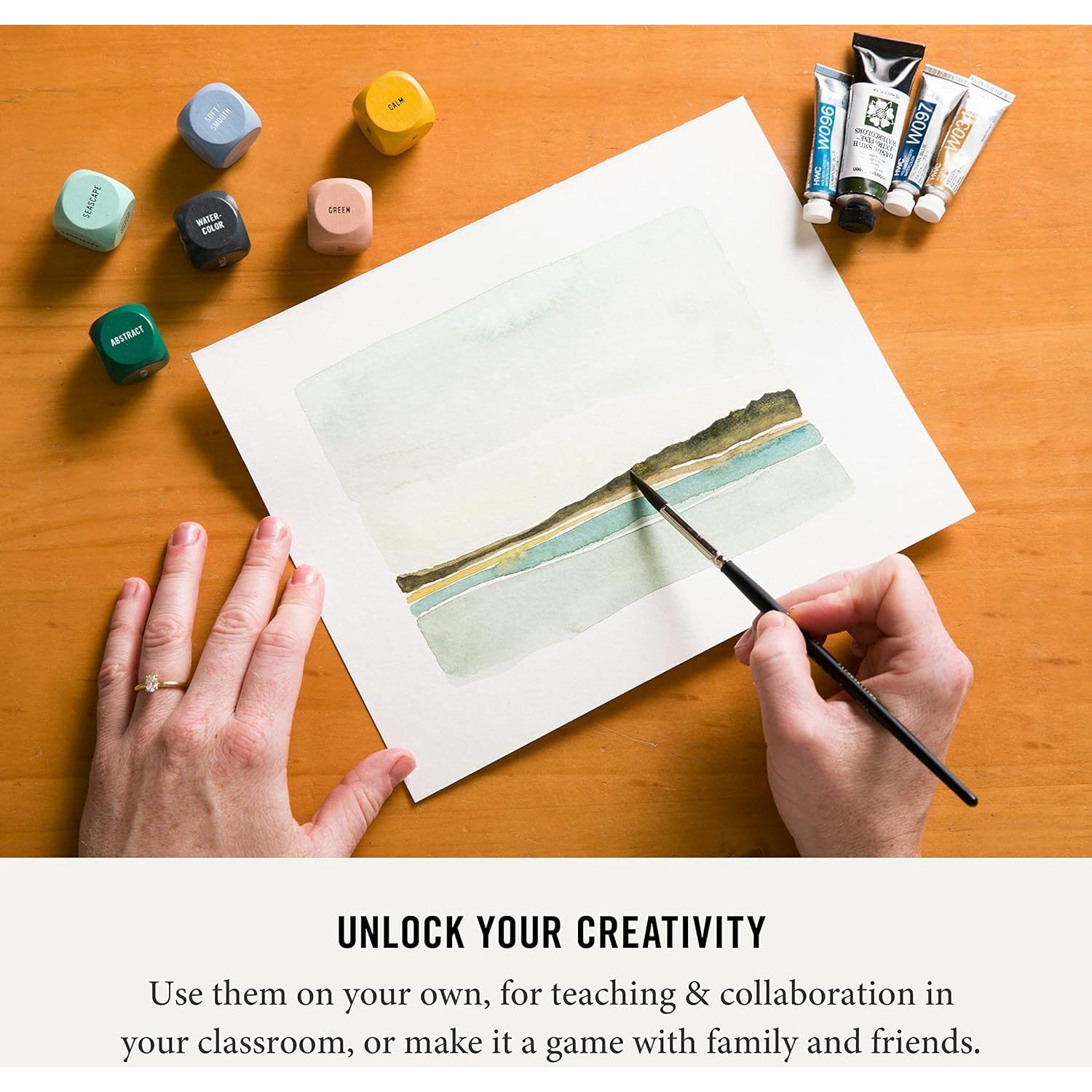 Dados de Arte Two Tumbleweeds - Set de 9 Dados Creativos