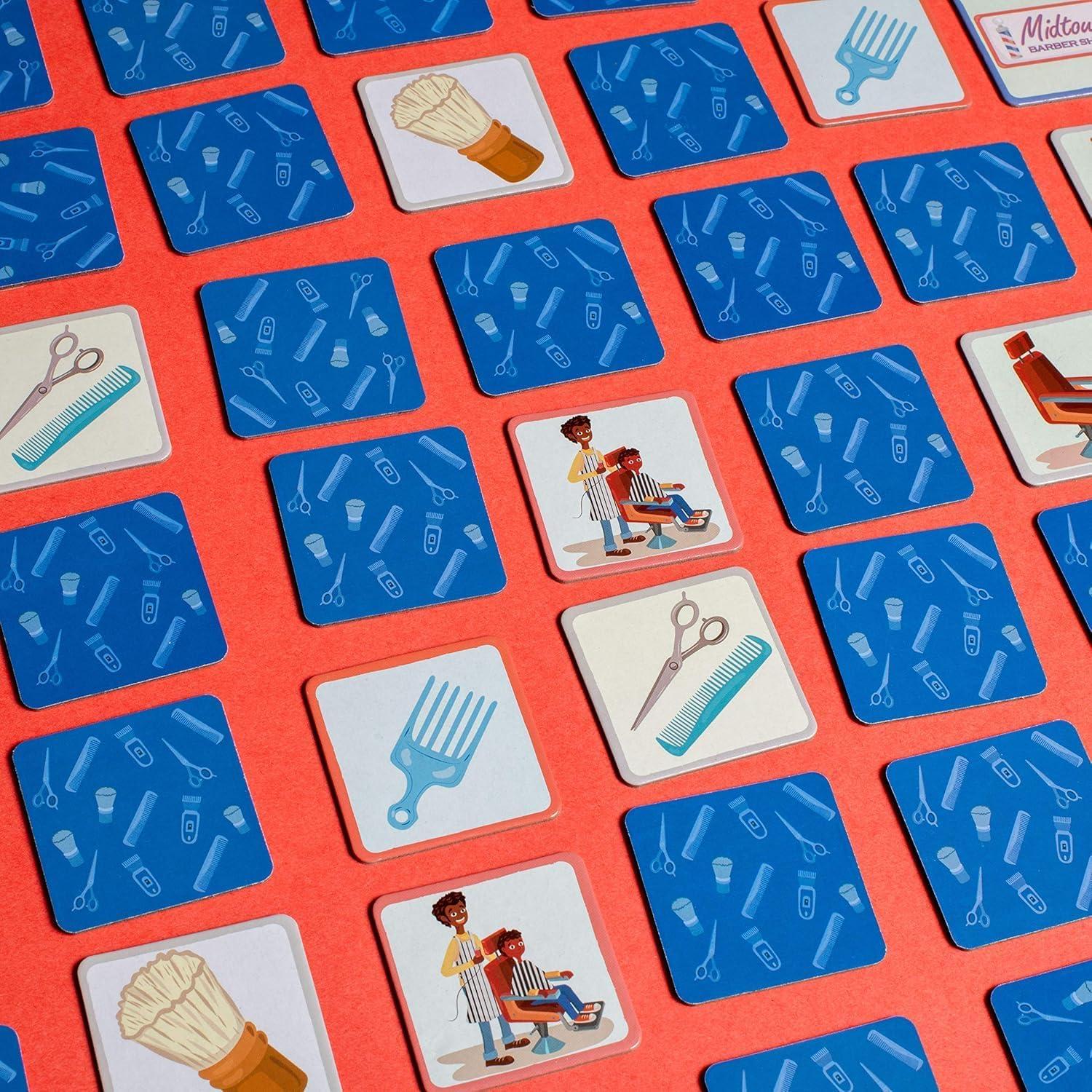 Juego de Memoria Upbounders - Un Día en la Barbería - 24 Pairs