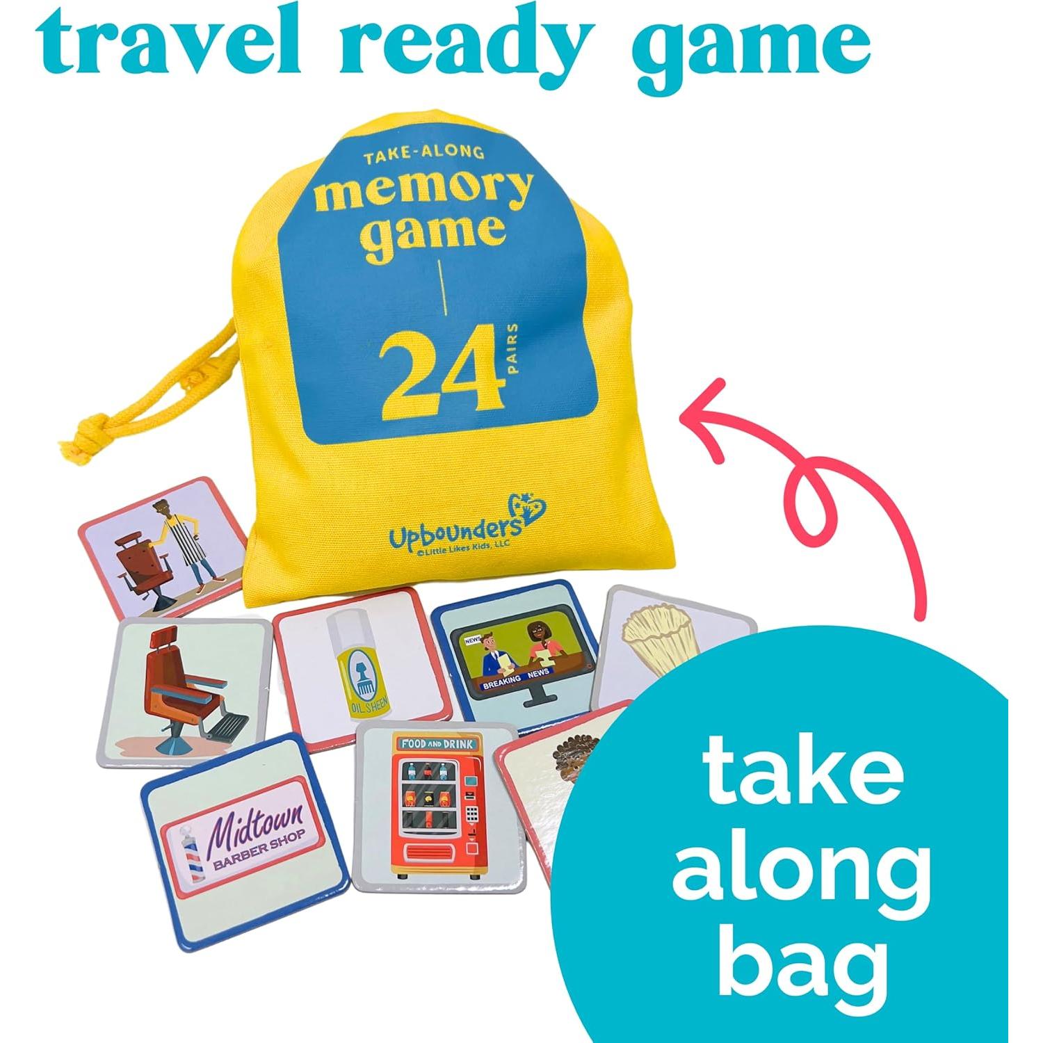 Juego de Memoria Upbounders - Un Día en la Barbería - 24 Pairs