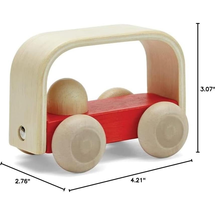 Autobús Vroom PlanToys 5726 de Madera para Niños