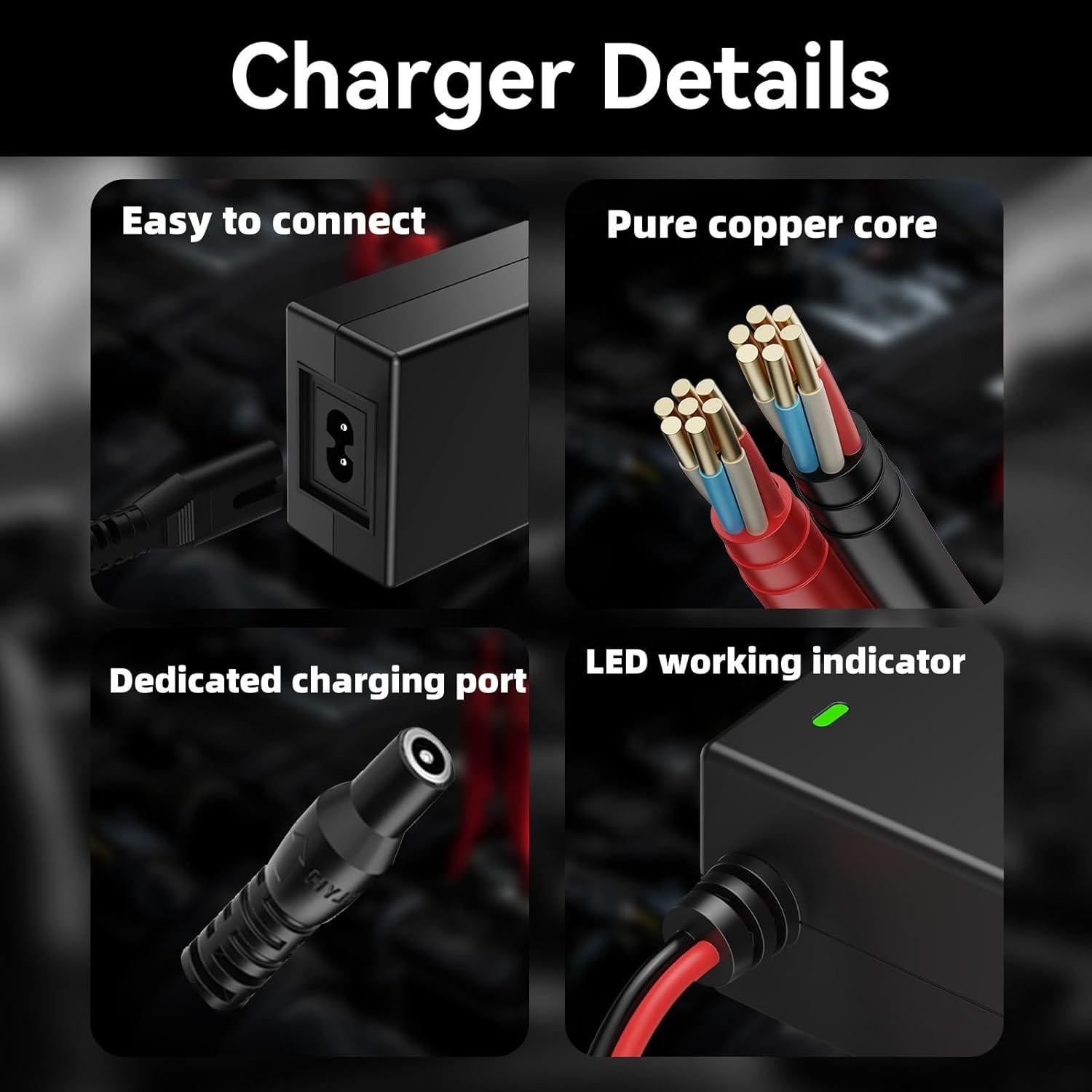 Cargador 14V 56W SYFLYH para NOCO GB70 GB150 GB250+