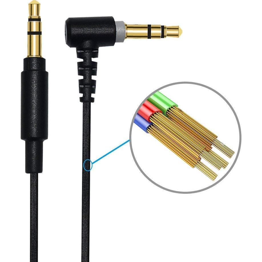 Cable de Reemplazo para Auriculares Sony 120cm Negro