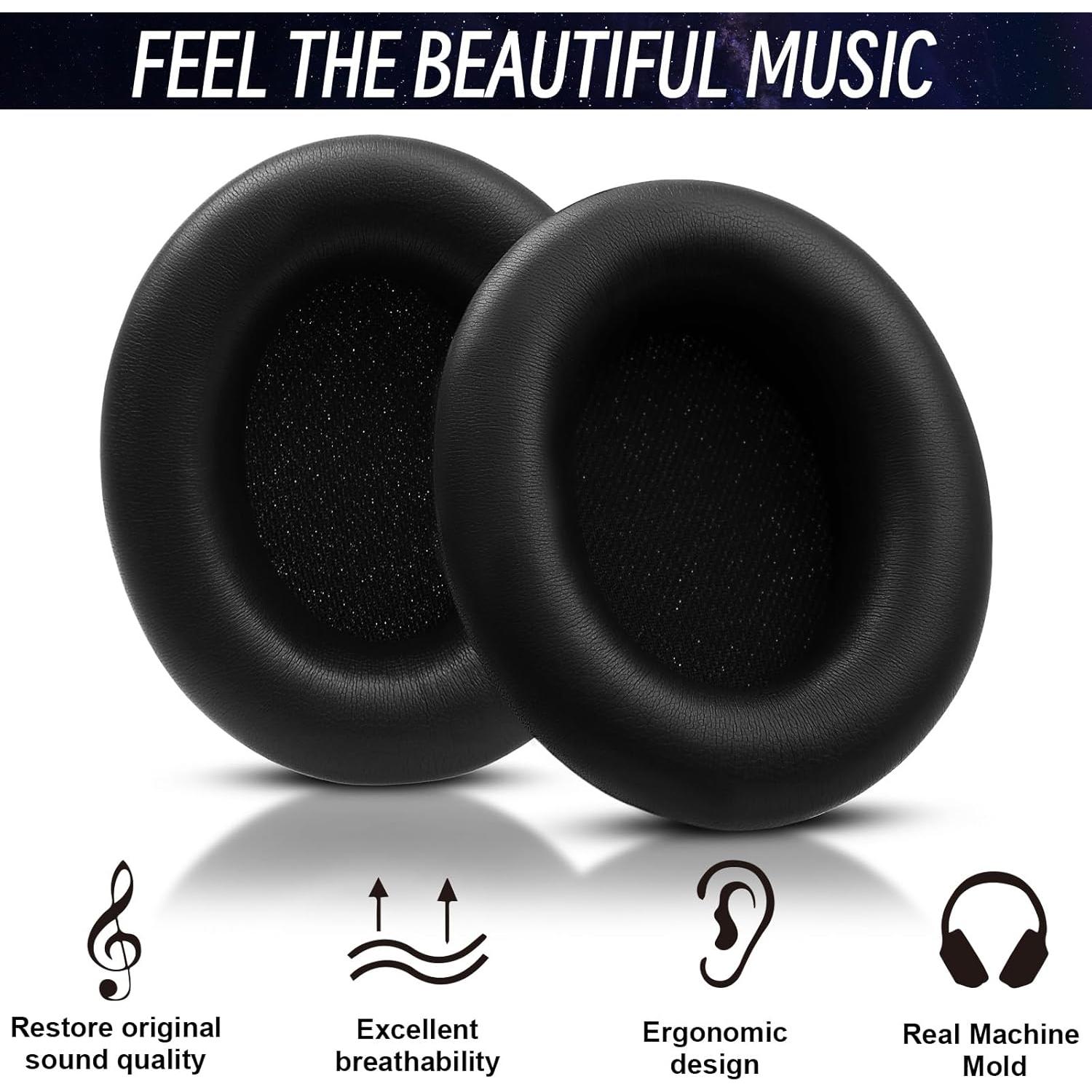 Almohadillas de Repuesto QKIIP para Auriculares Beats Studio Pro