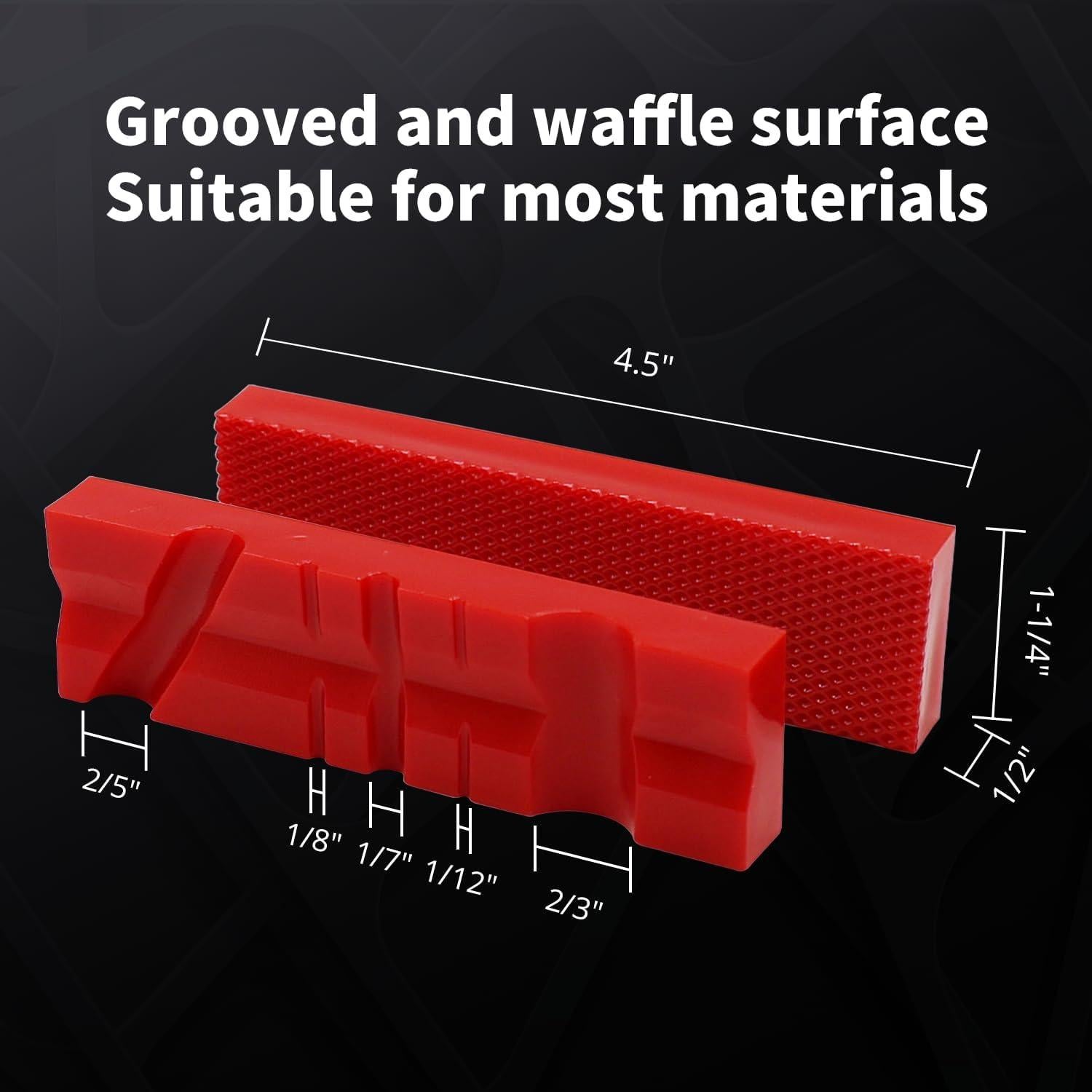Mandíbulas Blandas S&F STEAD & FAST 4.5" (11.43 cm) TPU
