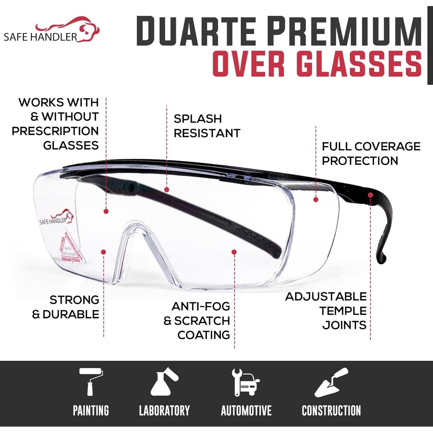 Gafas de Seguridad Duarte Bison Life - Policarbonato UV400