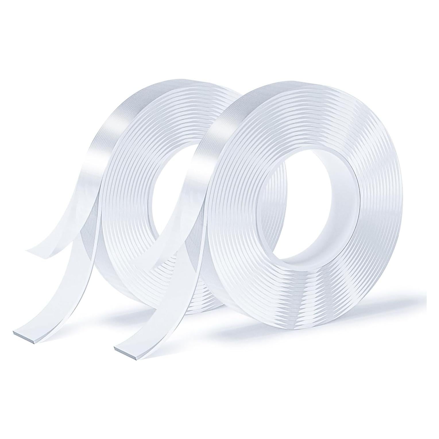 Cinta Adhesiva Doble Cara SUTOUG 6m Transparente Reutilizable