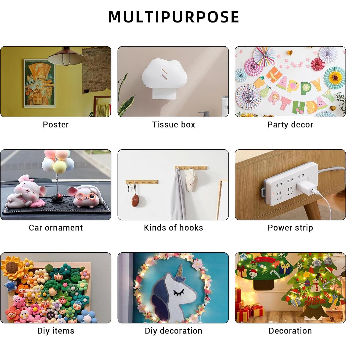 Cinta Adhesiva Doble Cara SUTOUG 6m Transparente Reutilizable