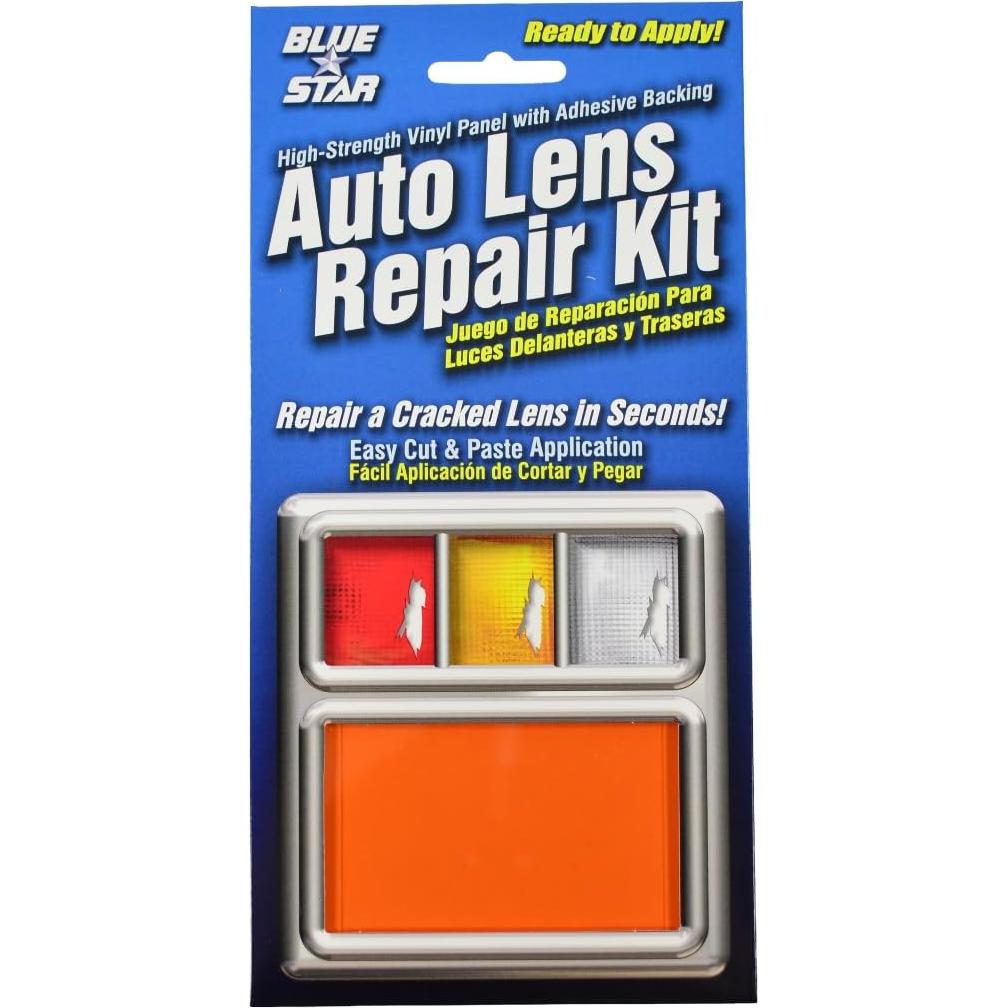 Kit de Reparación de Lentes de Auto Blue Star Ámbar 36g