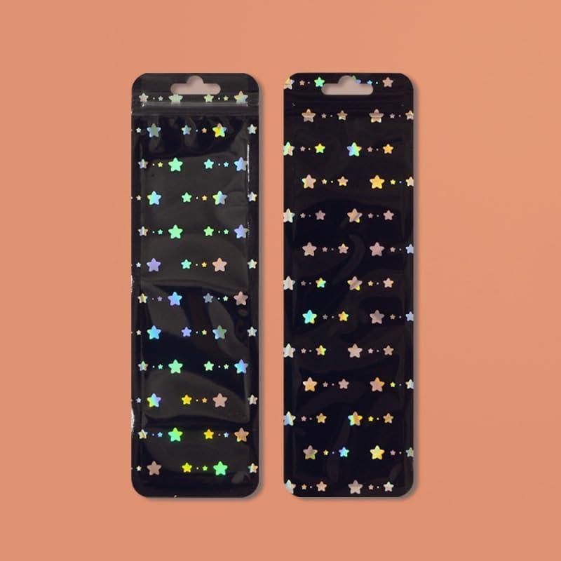 100 Bolsas Ziplock Transparentes NATX 6.4x21.8cm con Agujero