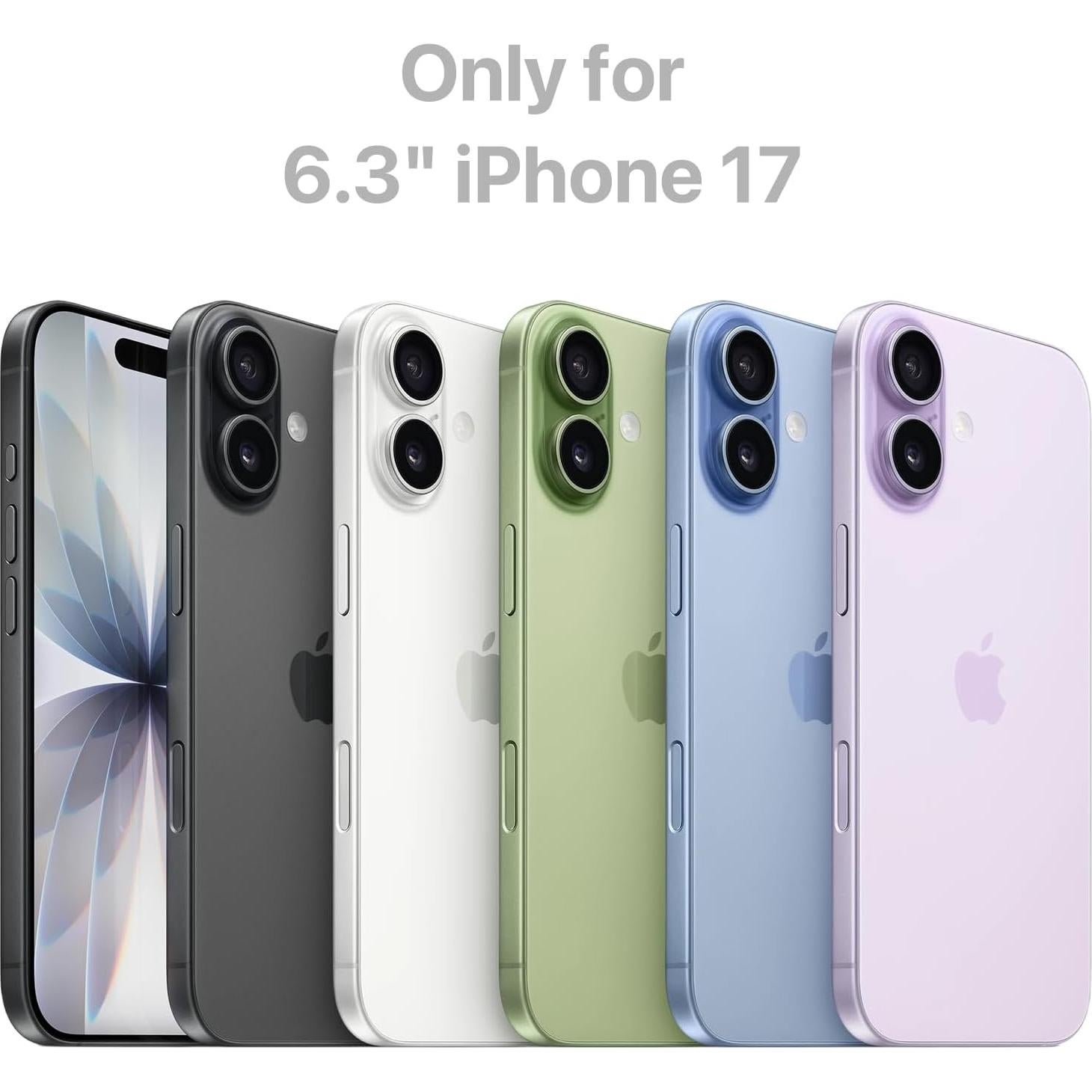 Funda MAGEASY para iPhone 17 6.3" Transparente con Correa